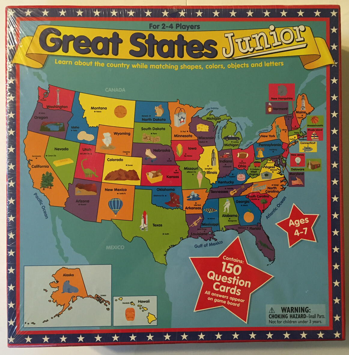 International Playthings Great States Junior Game 2003 NEW SEALED