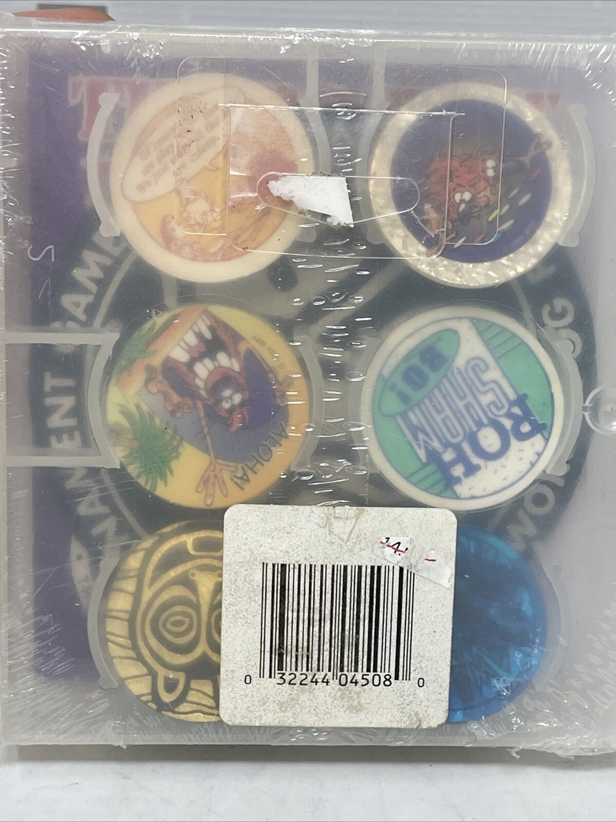VTG Sealed New 1995 The World POG Federation Micro Tournament Game Pack MB