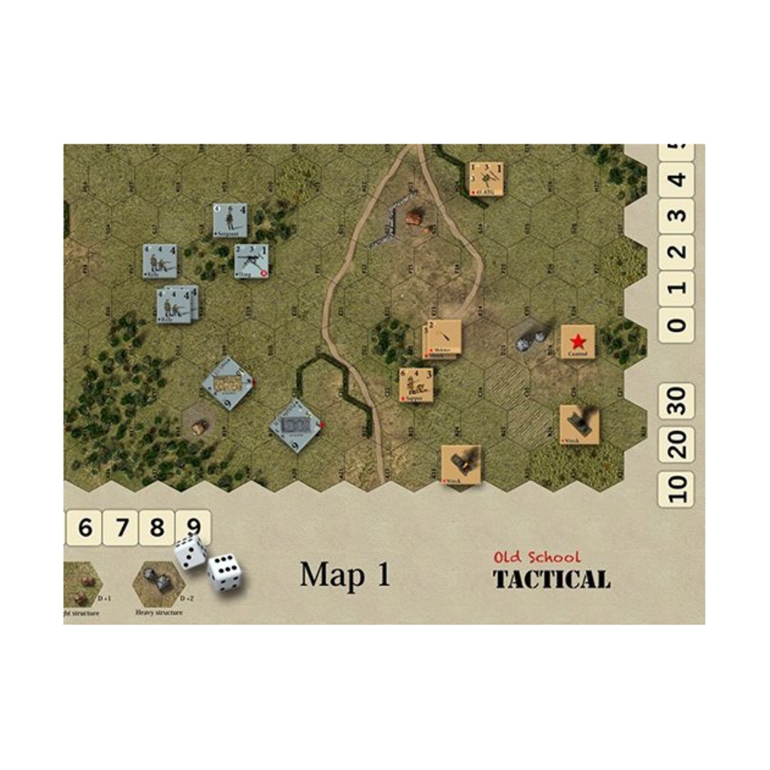 Flying Pig Wargame Old School Tactical (Volume 1, 1st Ed) Box VG+/NM