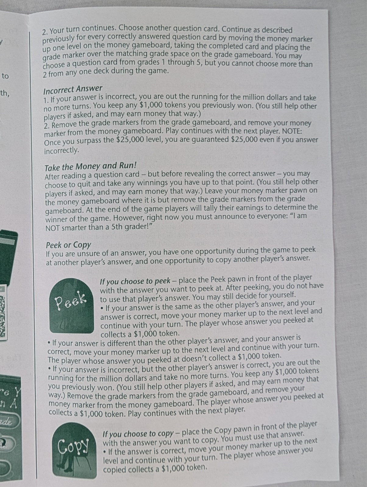 Are You Smarter Than A 5th Grader? Board Game Ages 8+ Pre-Owned 2-4 Players