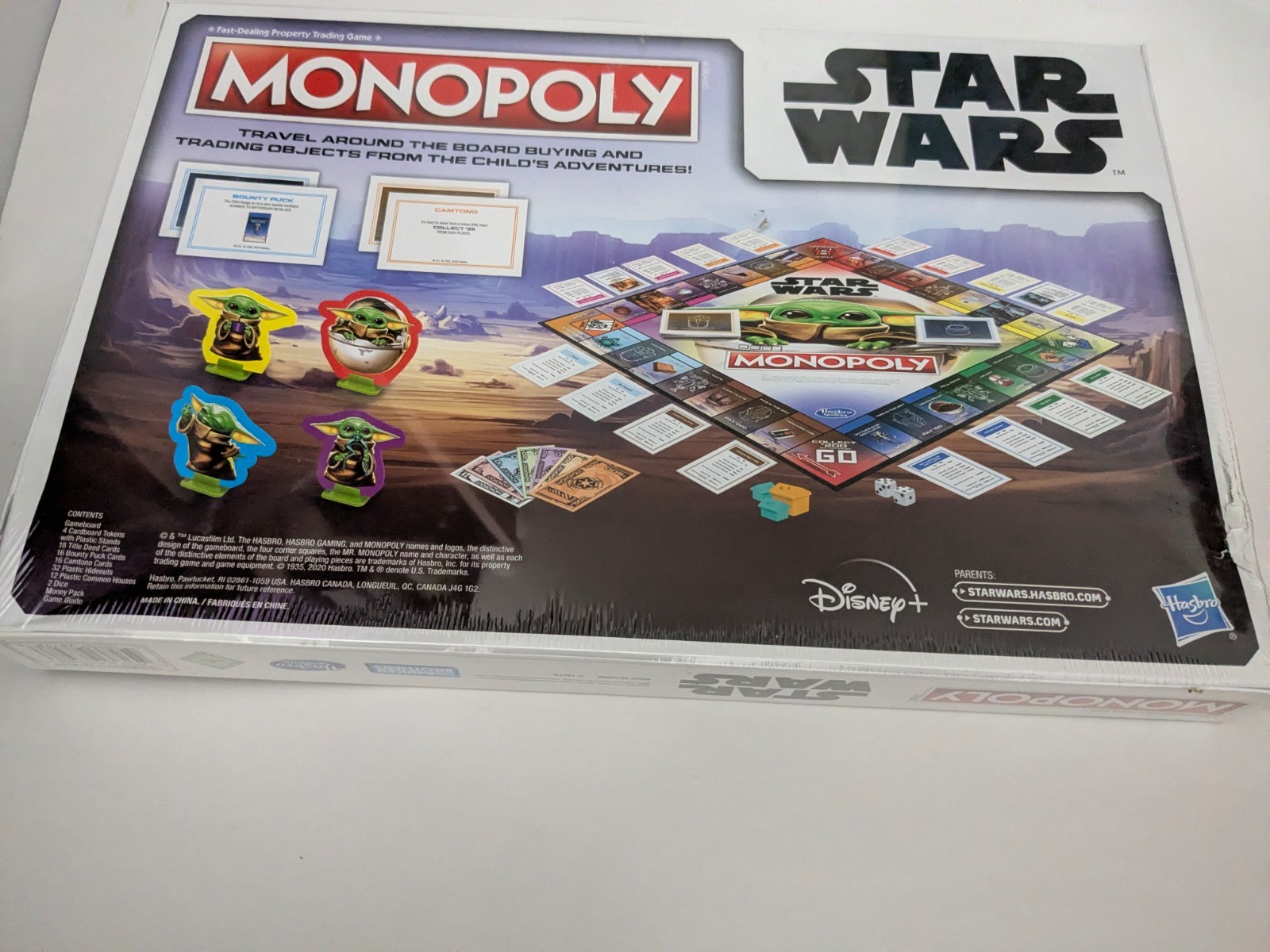 Monopoly STAR WARS The Child Baby Yoda Grogu Mandalorian Edition Board Game