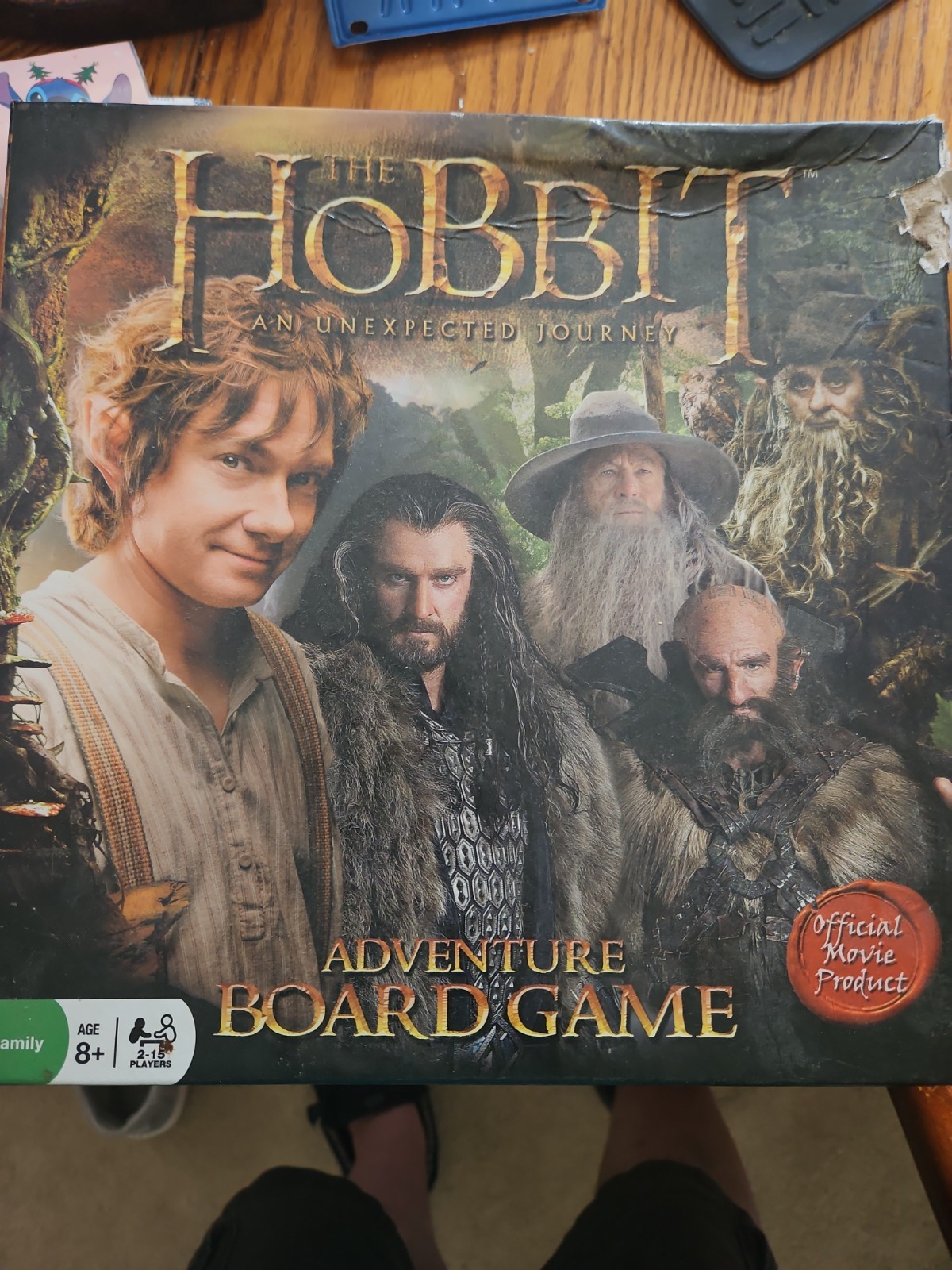 The Hobbit an Unexpected Journey Adventure Board Game Epic Quest 6213 Hobbit