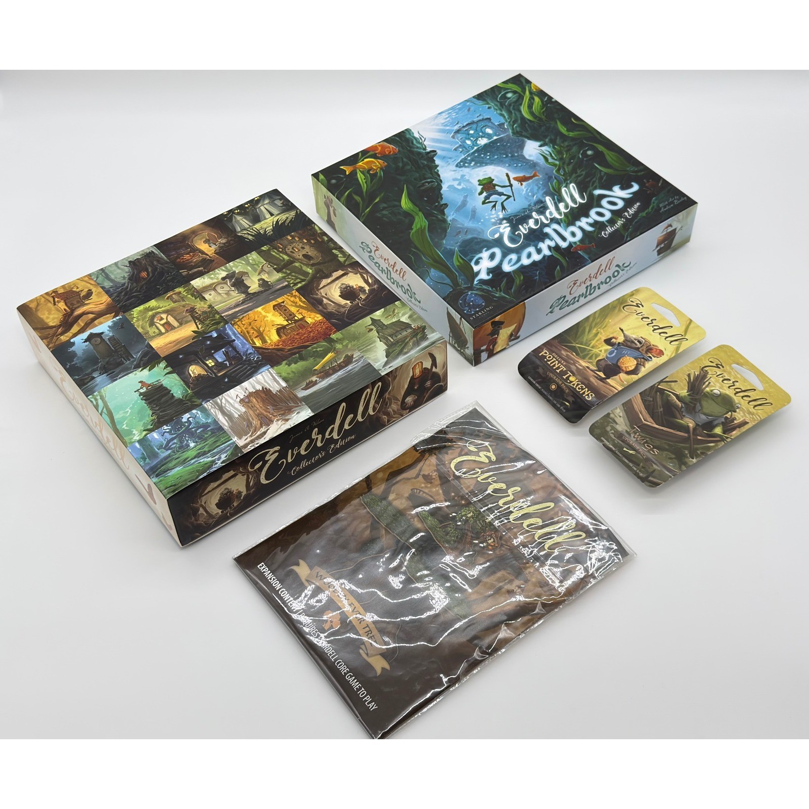 Starling Games Everdell Collector Edition Board Game Pearlbrook Expansion Bundle