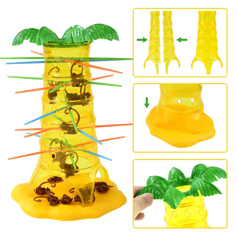 Tumbling Monkeys Tabletop Game Kids Interactive Board Game Family Fun Toy USA*