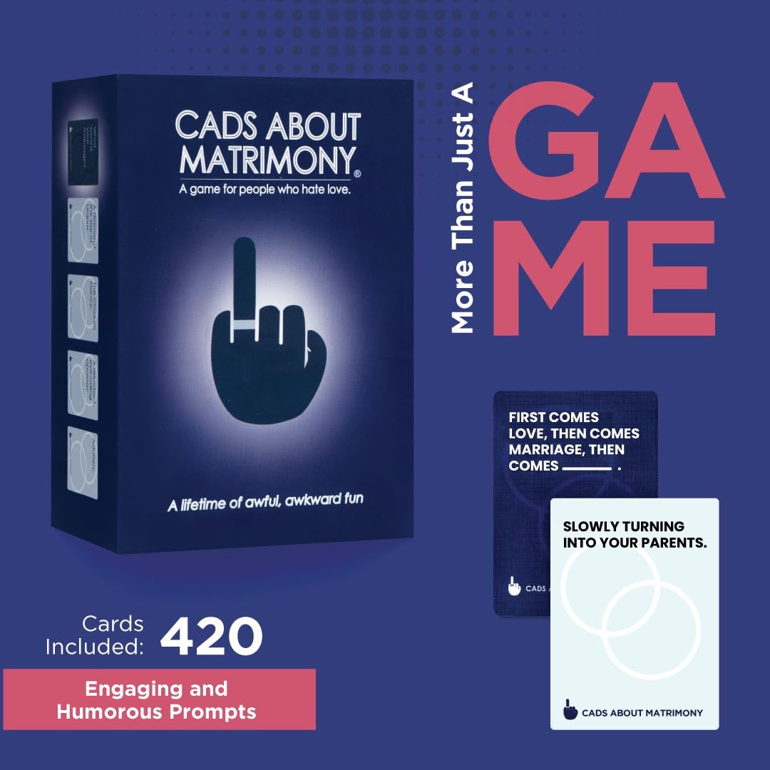 Fun Adult Matrimony Card Games for Couples, Date Nights, Adult Party Games fo…