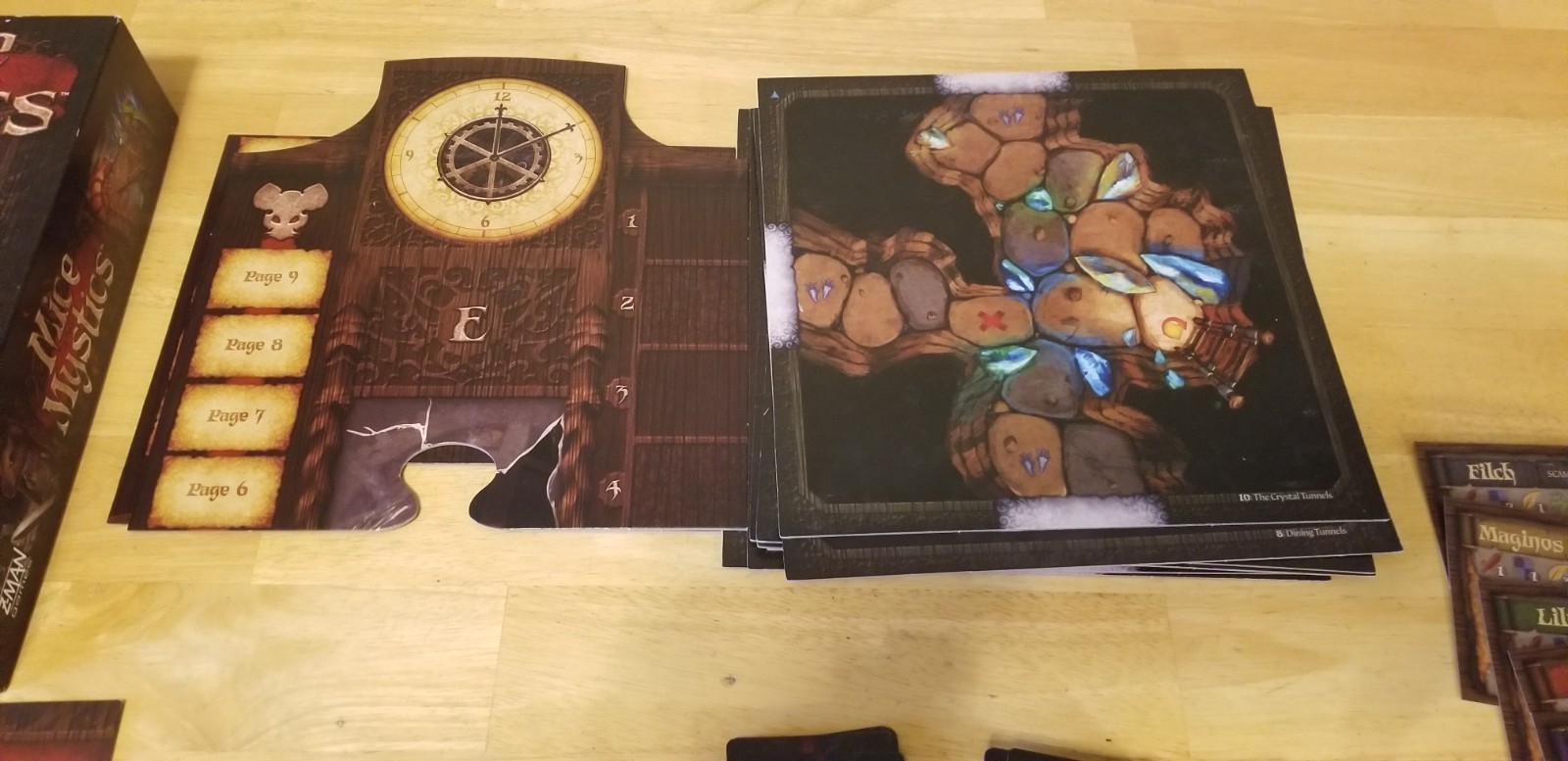 Mice & Mystics Cooperative Board Game Plaid Hat Games Jerry Hawthorne