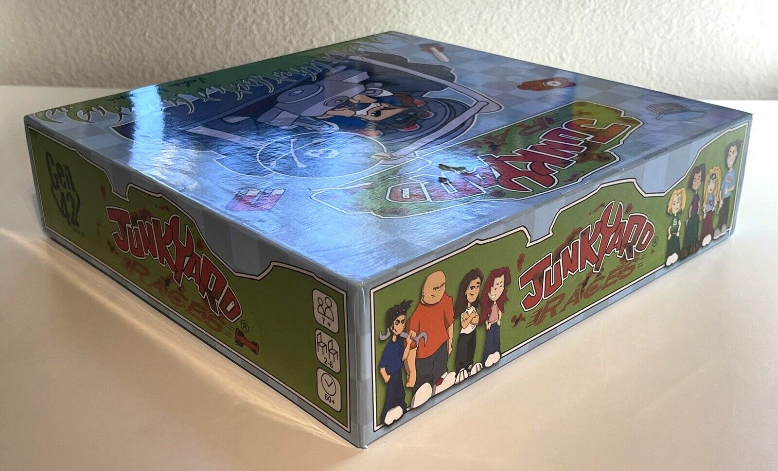 Junkyard Races (2010) – Board Game – Gen42 Games – UNPUNCHED / SEALED CARDS