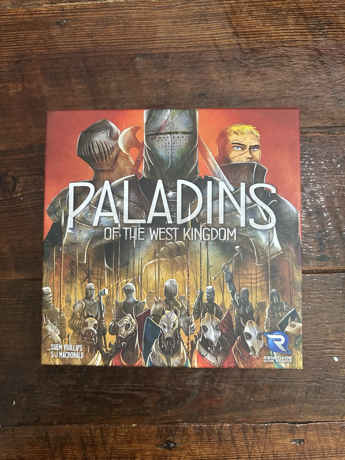 Paladins of The West Kingdom Board Game By Renegade Games New Pieces Sealed