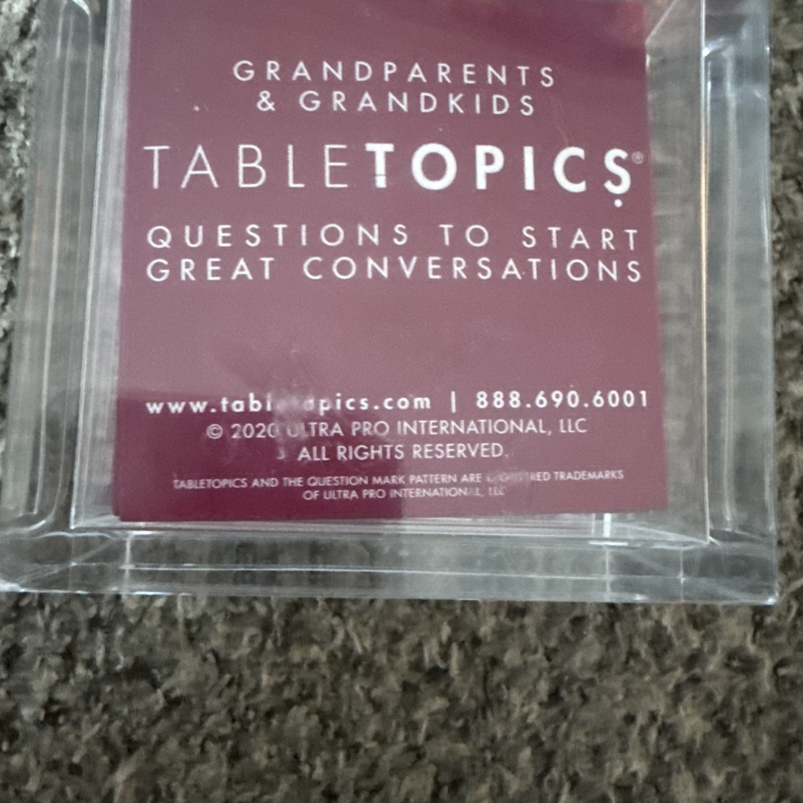 Decades Table Topics 2009 Game Questions 60s, 70s, & 80s Ruby Mine
