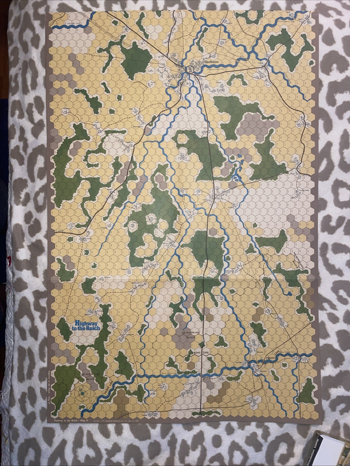 SPI. 1977. Highway to The Reich. Punched. Components In Excellent Condition