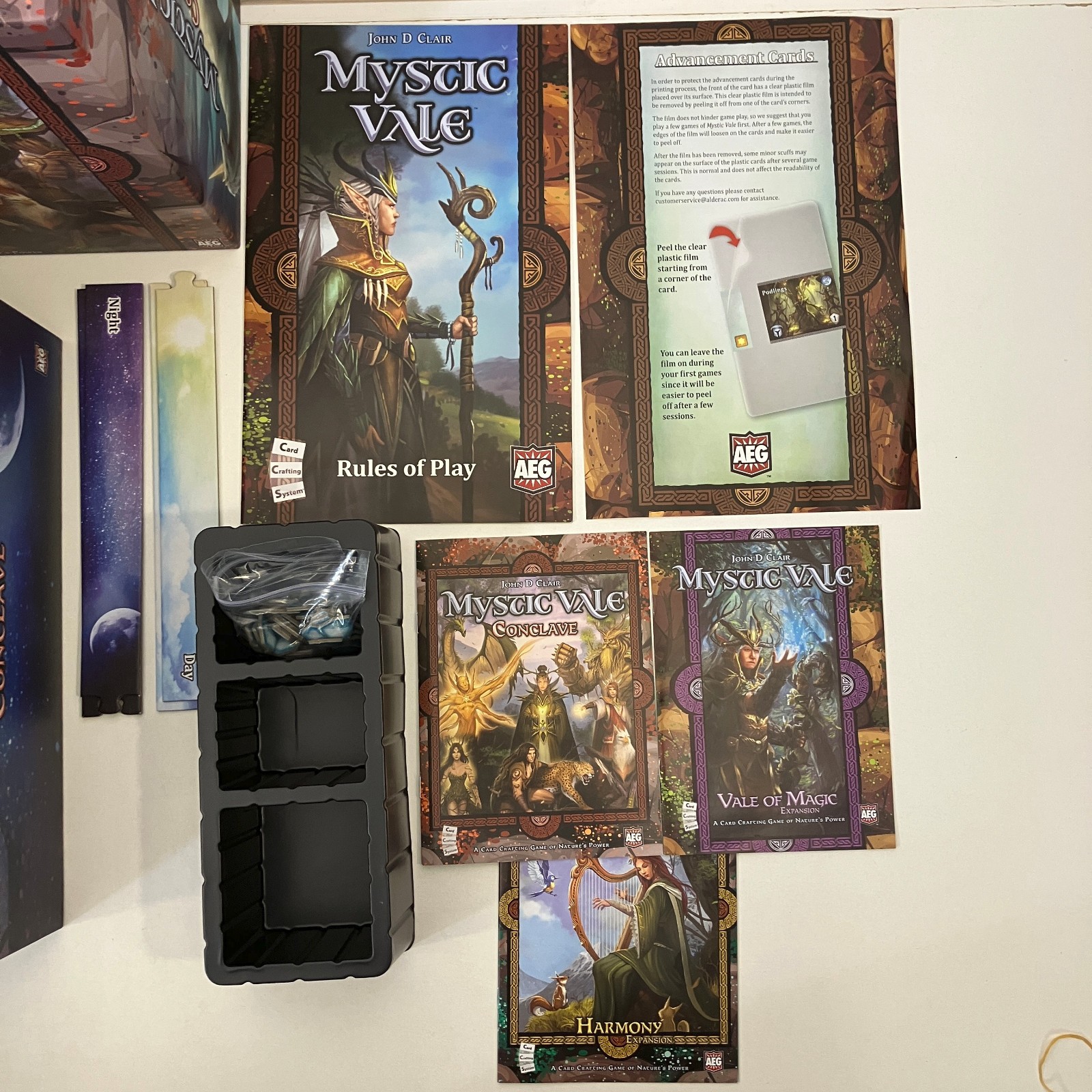 Mystic Vale Conclave Alderac Entertainment AEG 2018 Card Crafting Game Storage