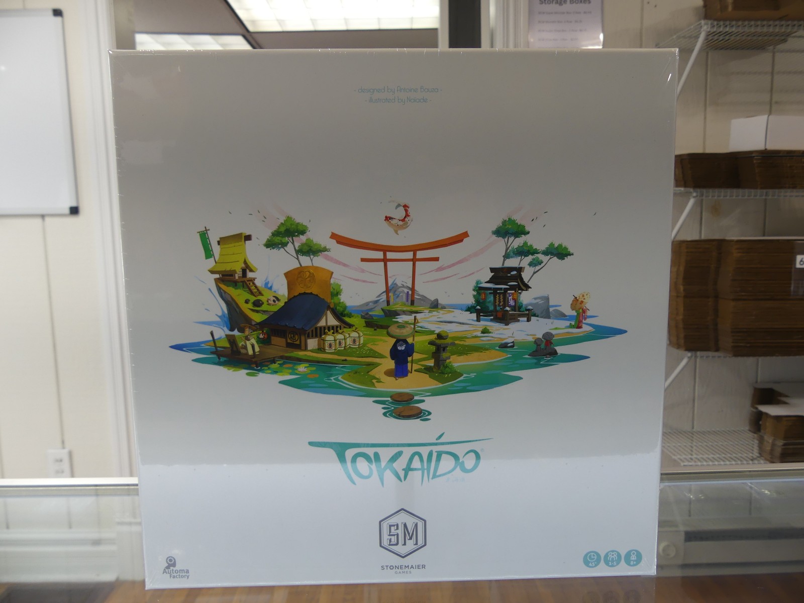 Stonemaier Games Tokaido Board Game: Strategy & War Game, 1-5 Players