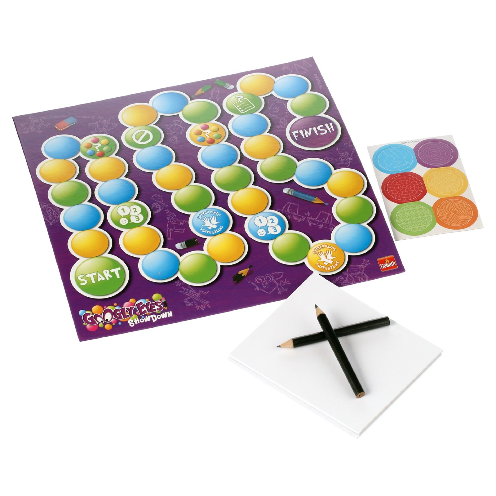 Kids Drawing Game Googly Eyes Showdown Family Fun Party Game