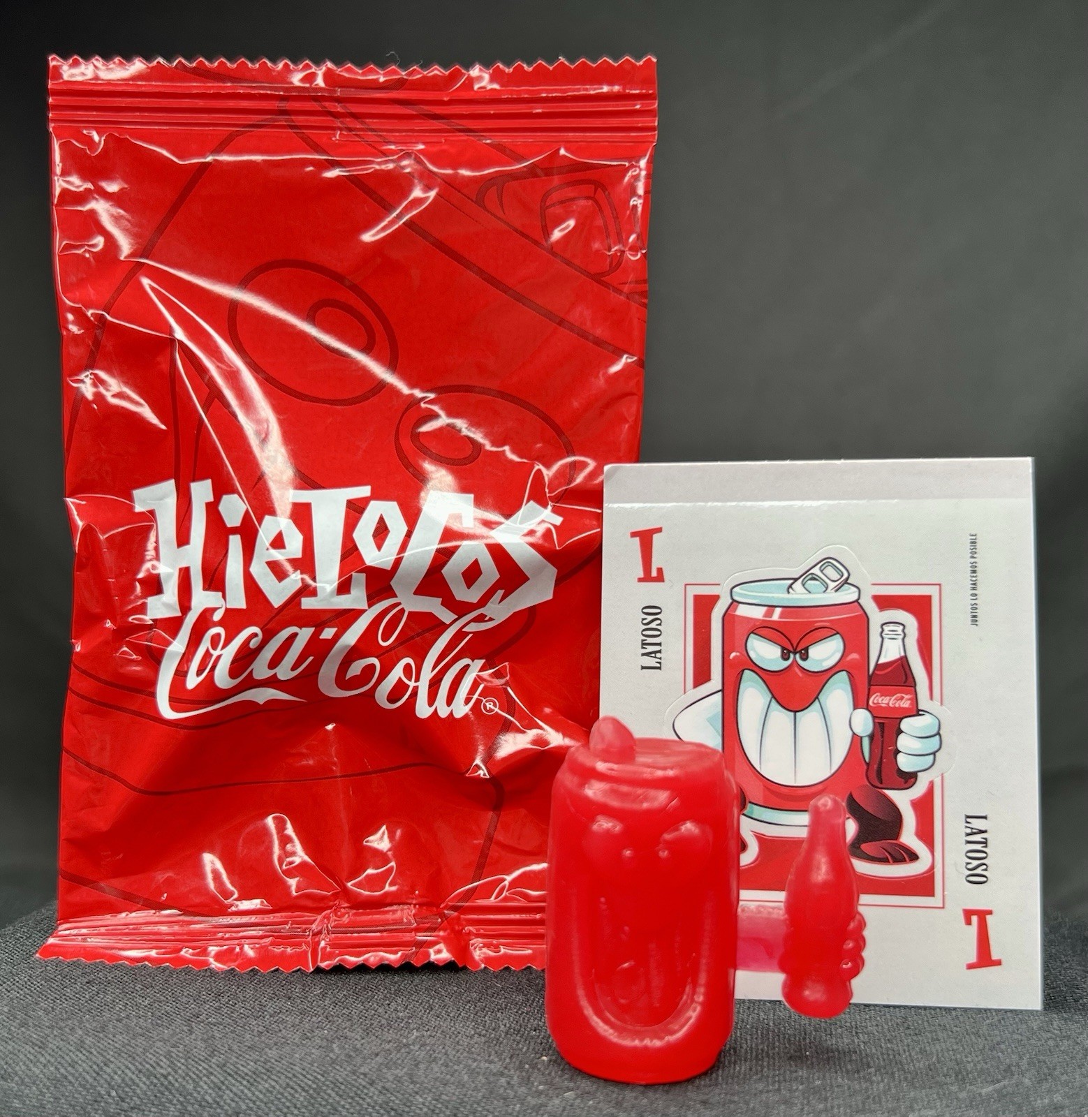 Hielocos Coca-Cola Crazy Bones New Set Latoso In This Pack, Color Change Read