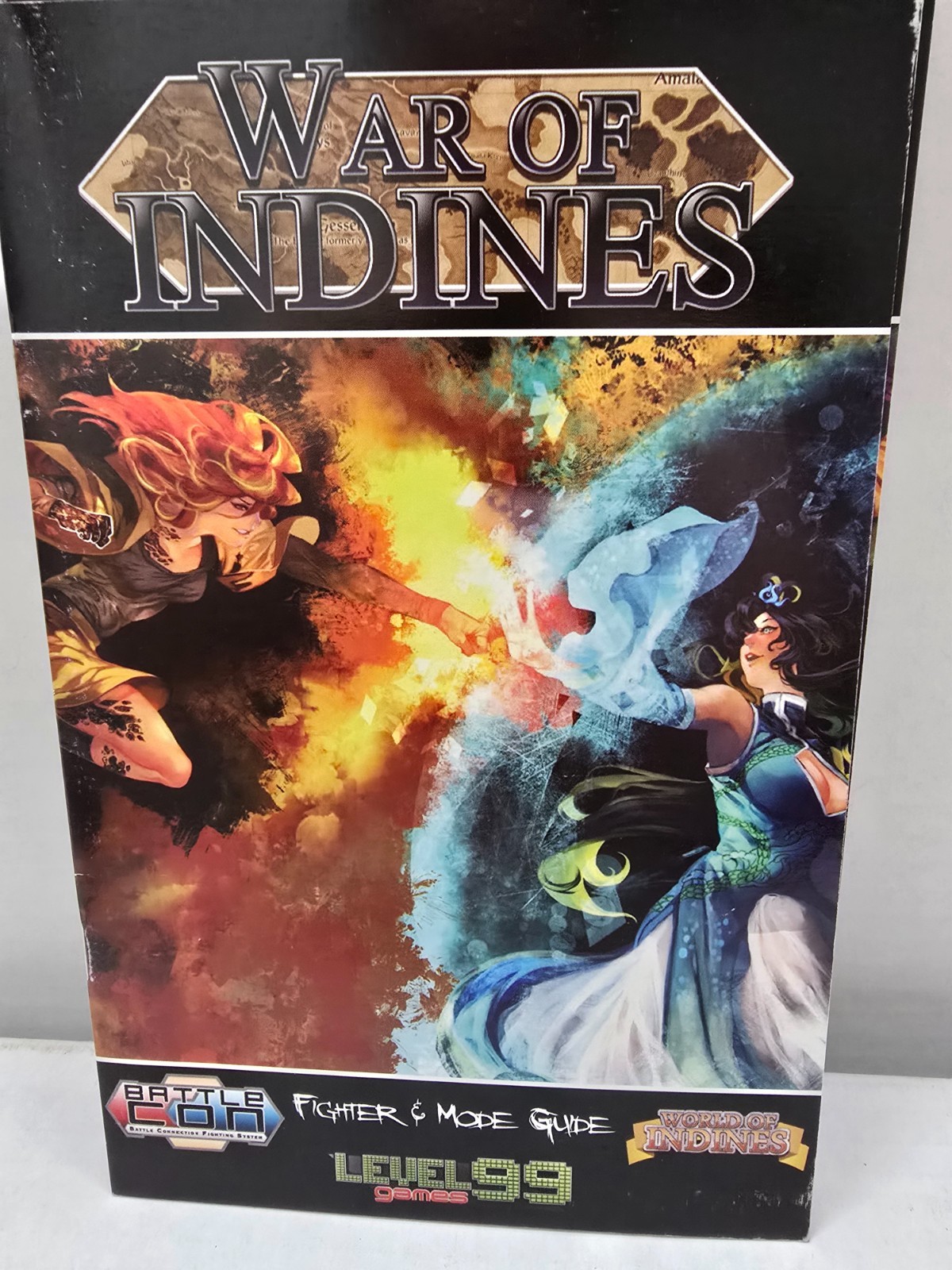 BATTLE CON War of Indines & Fate of the Indines Board Card Game w/ Poster