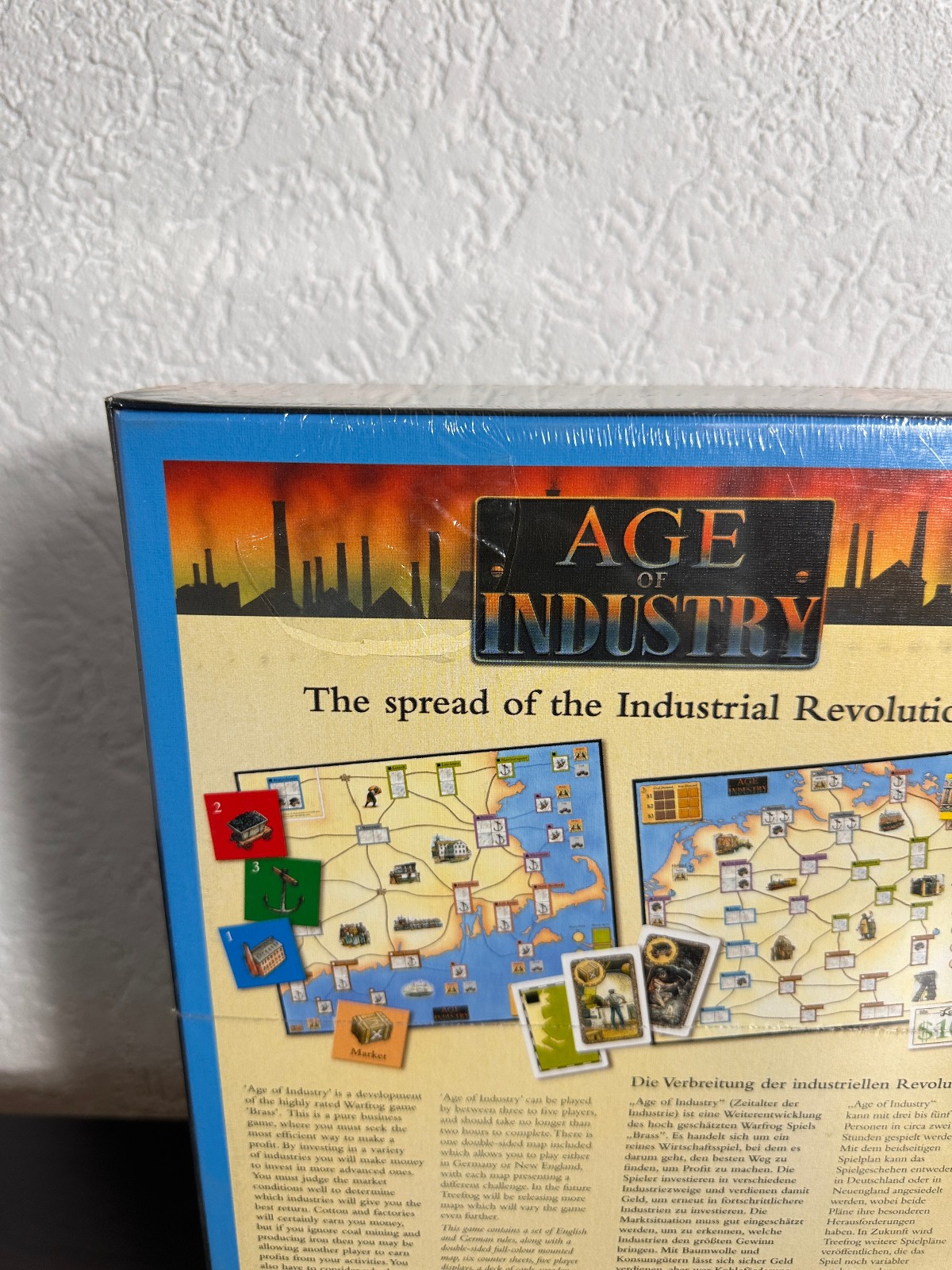 Age of Industry | Treefrog Games | Martin Wallace | German | Sealed | NEW & SEALED