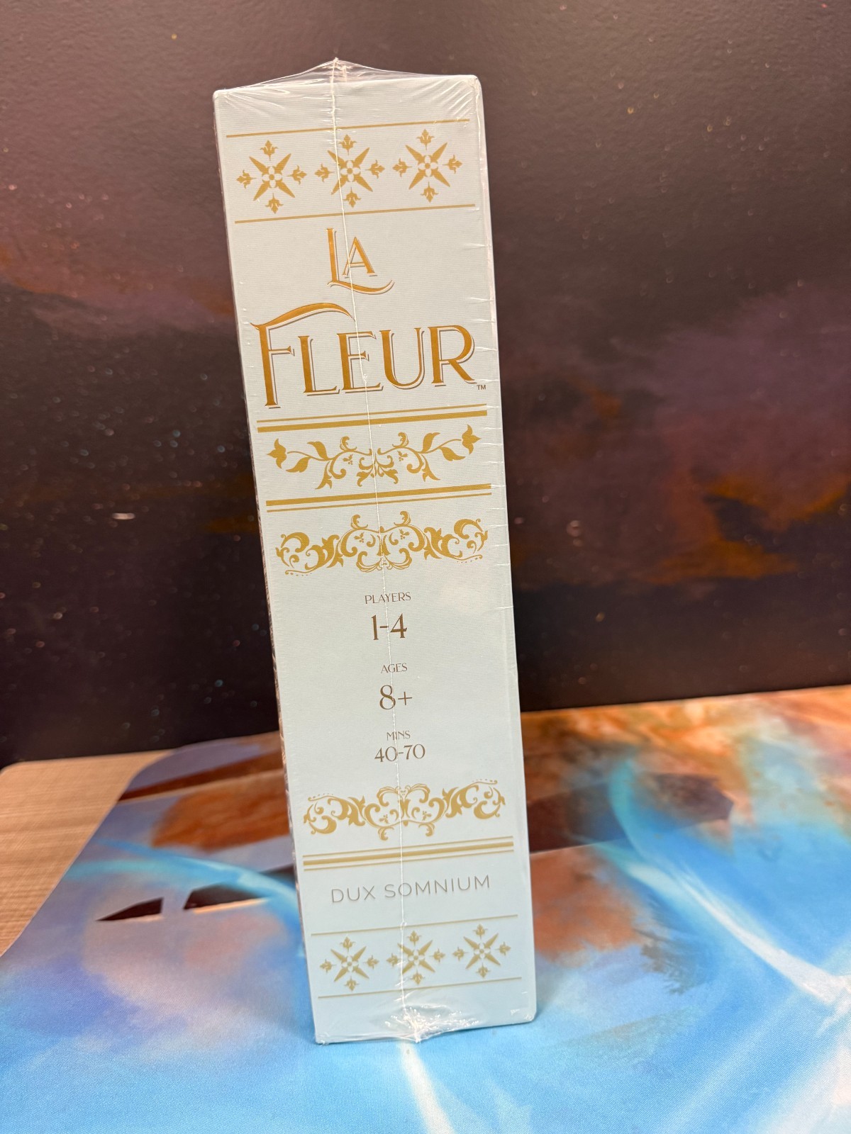 *NEW IN SHRINK WRAP, FREE US SHIPPING* La Fleur Board Game from Dux Somnium
