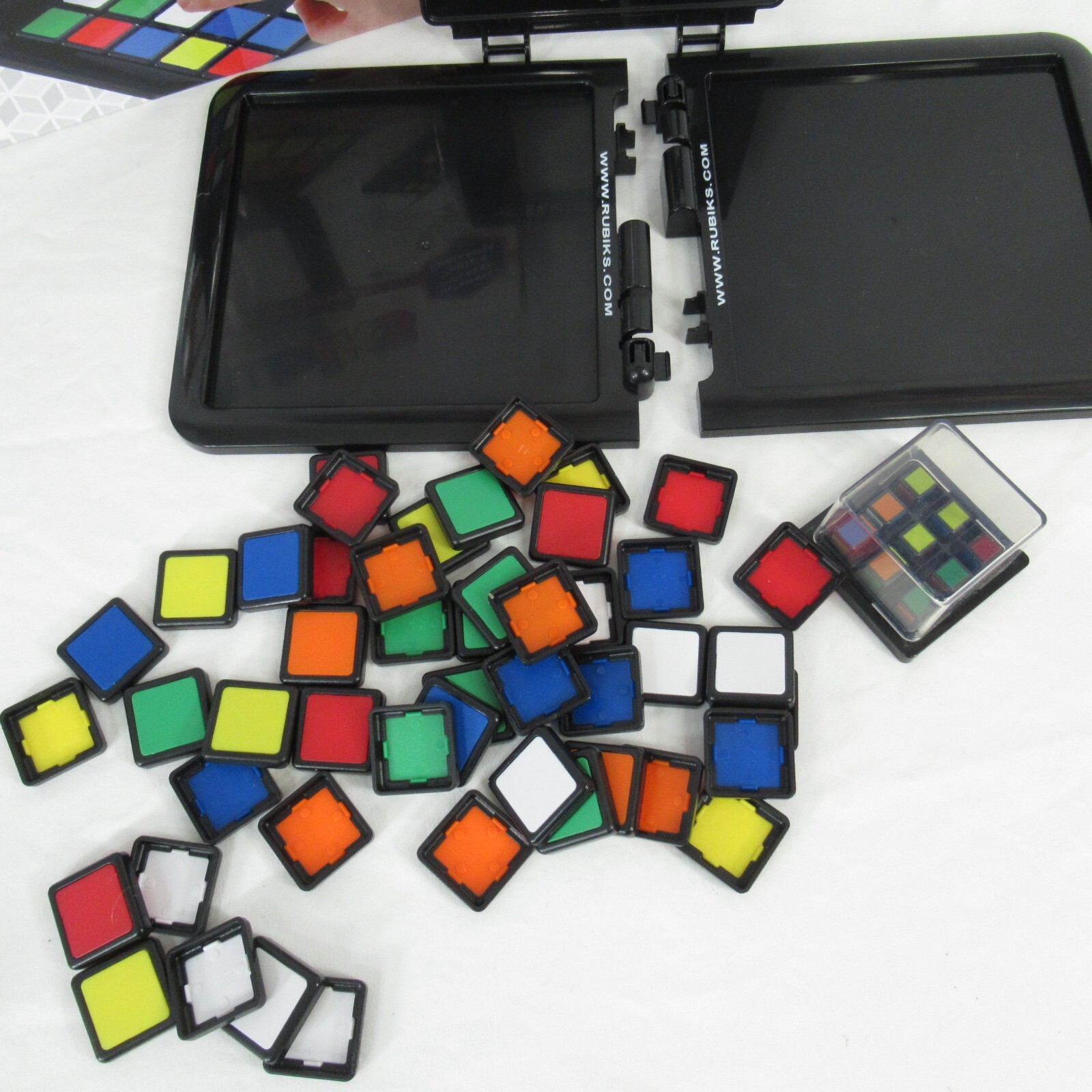 Rubiks Race Game Fast Paced Square Shifting Age 7 Plus Rubiks Cube COMPLETE