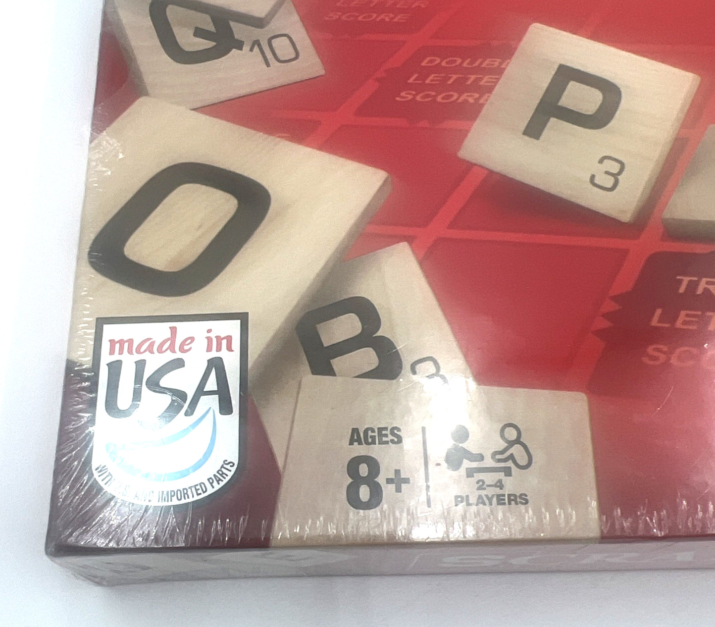 Scrabble Board Game Crossword New Factory Sealed Hasbro A8166 2013 Tiles USA SEE