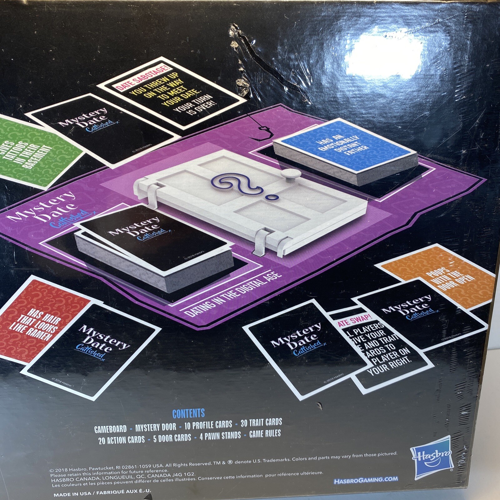 NEW Hasbro Classic Mystery Date Catfished Adults Parody Board Game 2018