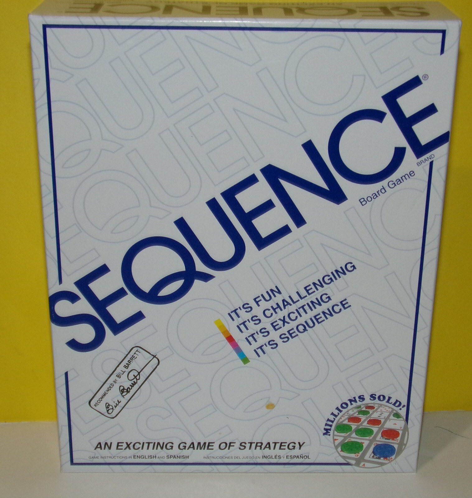 New JAX Ltd Sequence Card Game of Strategy 2 to 12 Players Ages 7+ Fun