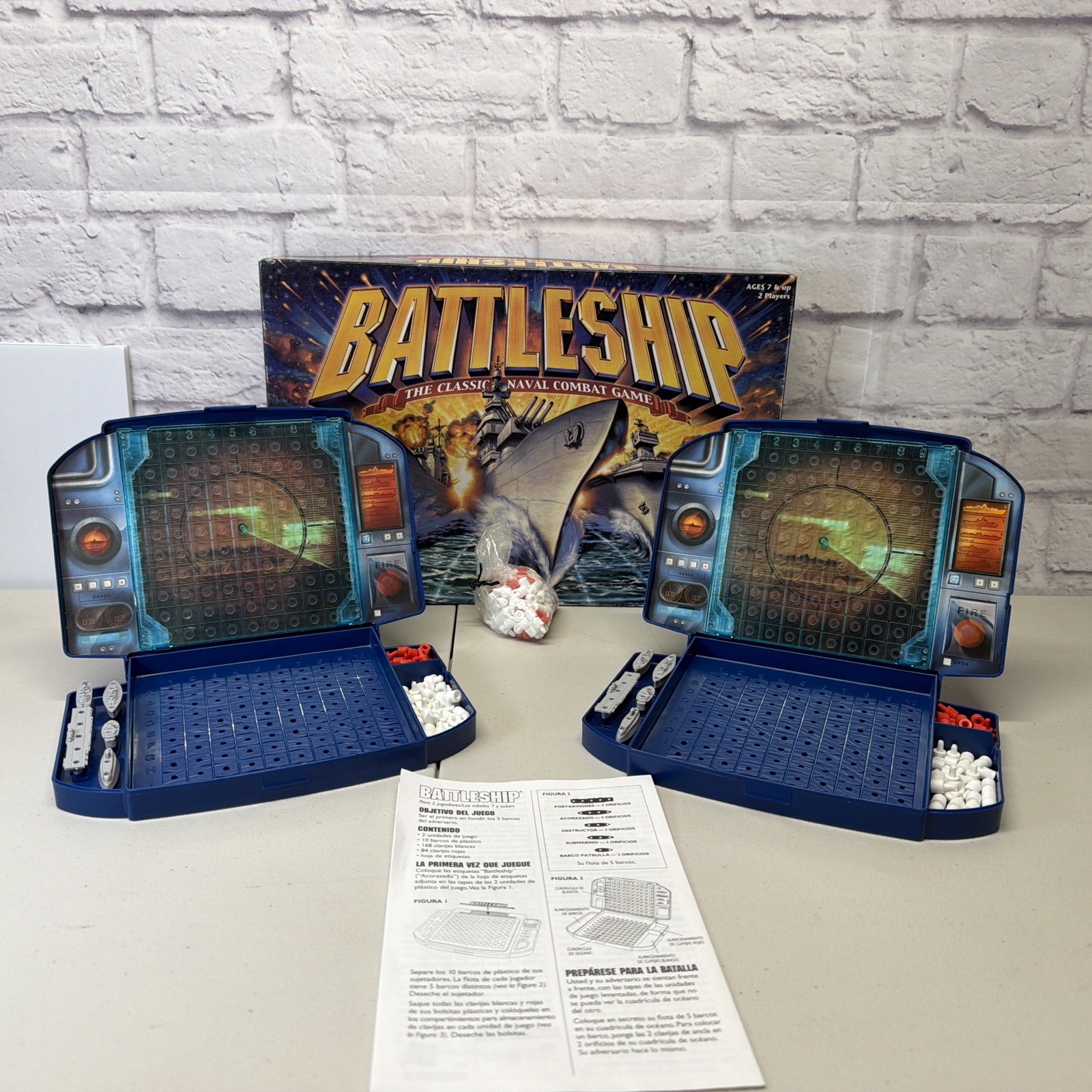 BATTLESHIP Strategy Game Milton Bradley Vintage 2002 You Sunk My Battleship