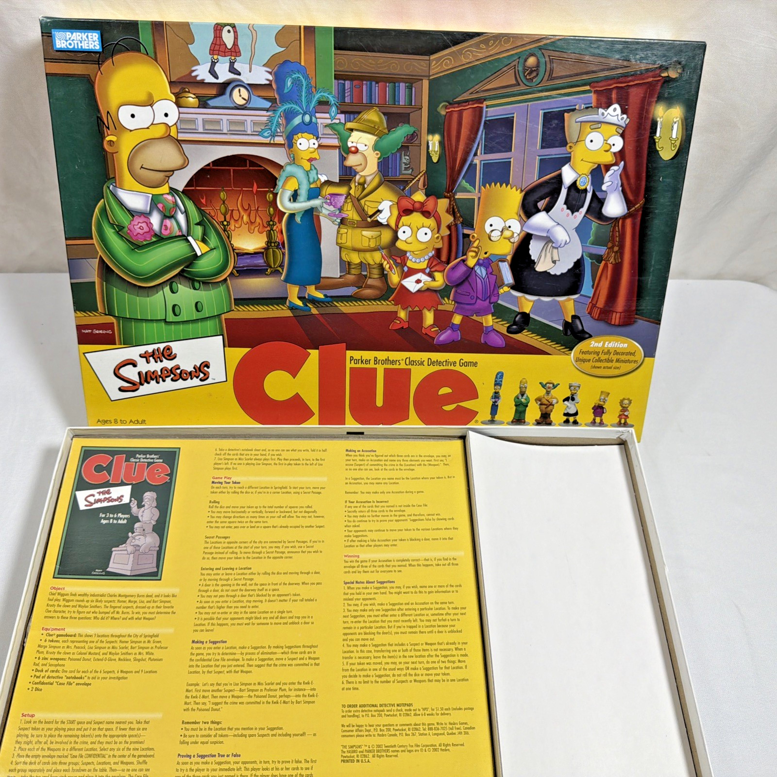 The Simpsons Board Game Lot Jeopardy Clue Life 3-D Chess Vintage 4 Games