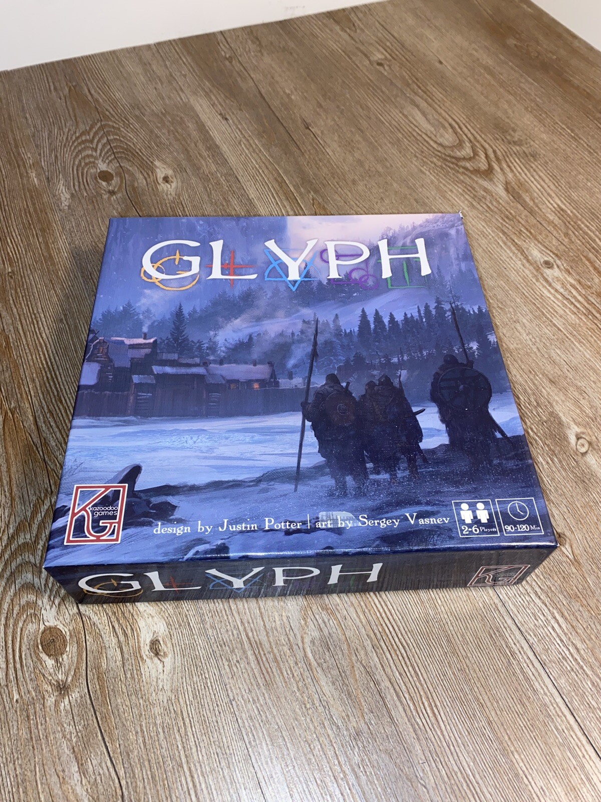 Kazoodoo Games Board Game Glyph