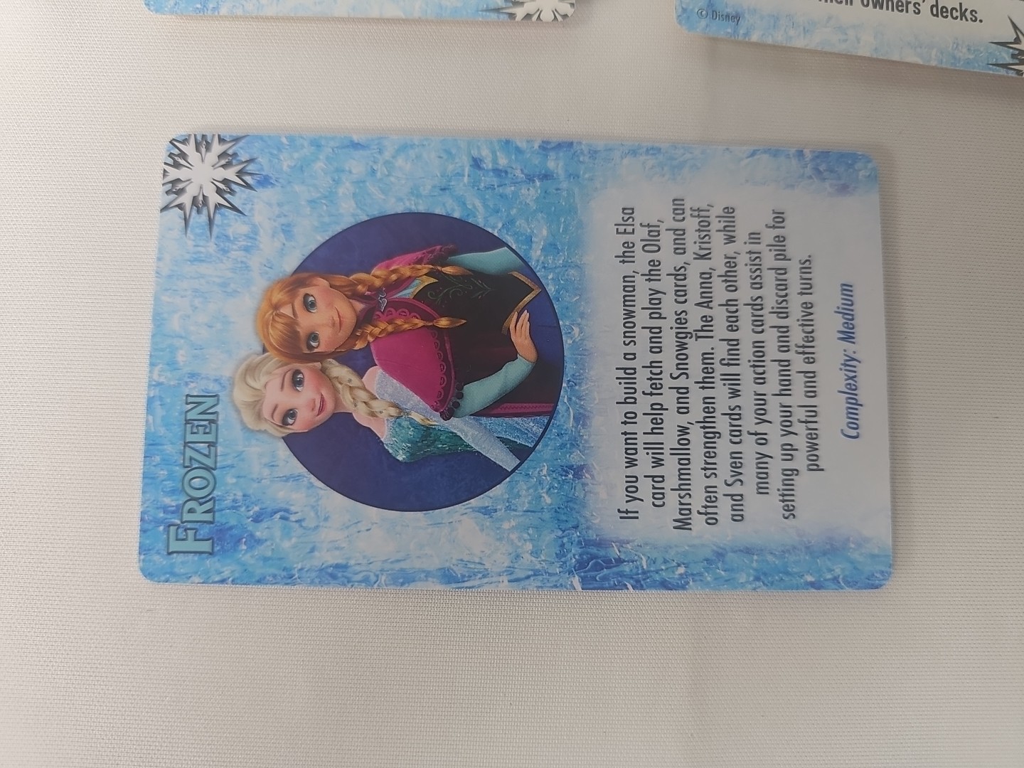 Smash Up DISNEY Frozen Faction Pack – Alderac Entertainment REPLACEMENT SET
