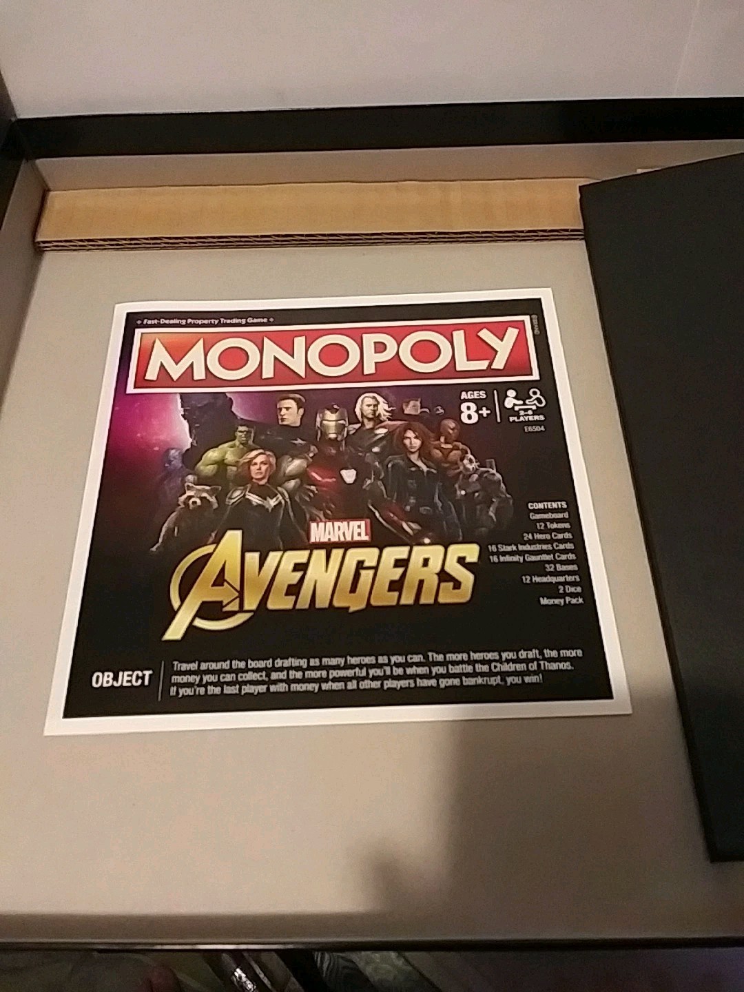 2019 Hasbro Gaming Marvel Avengers, Monopoly