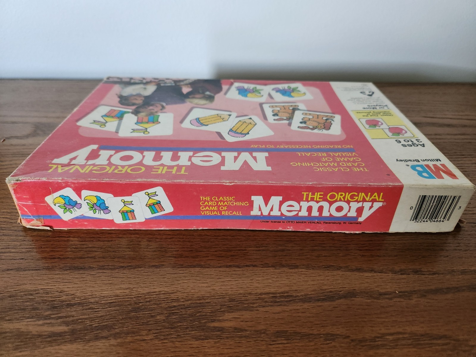 Vintage 1987 Milton Bradley The Original Memory Game Ravensburger 100% Complete