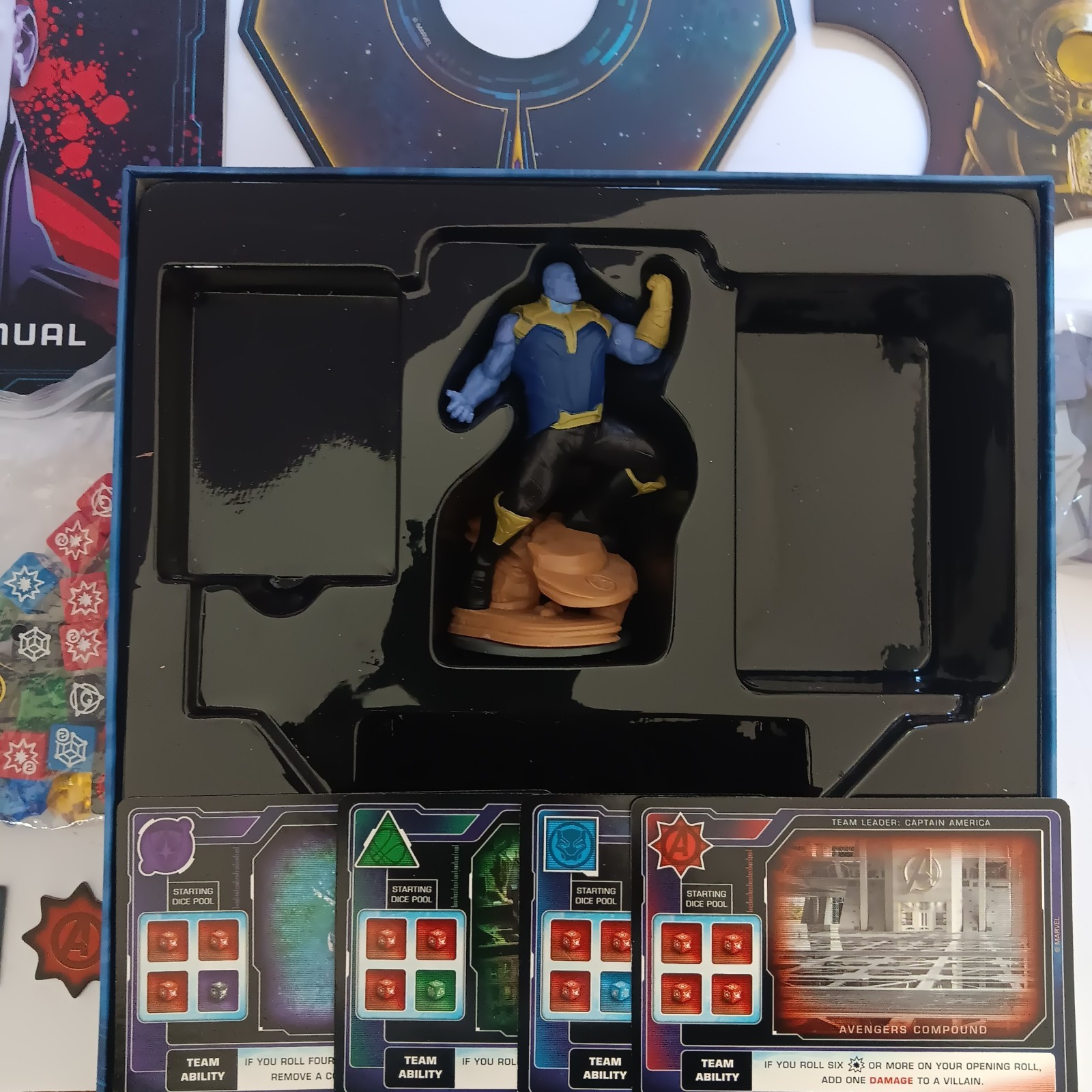 Marvel Avengers Infinity War Thanos Rising Game USAopoly 2018