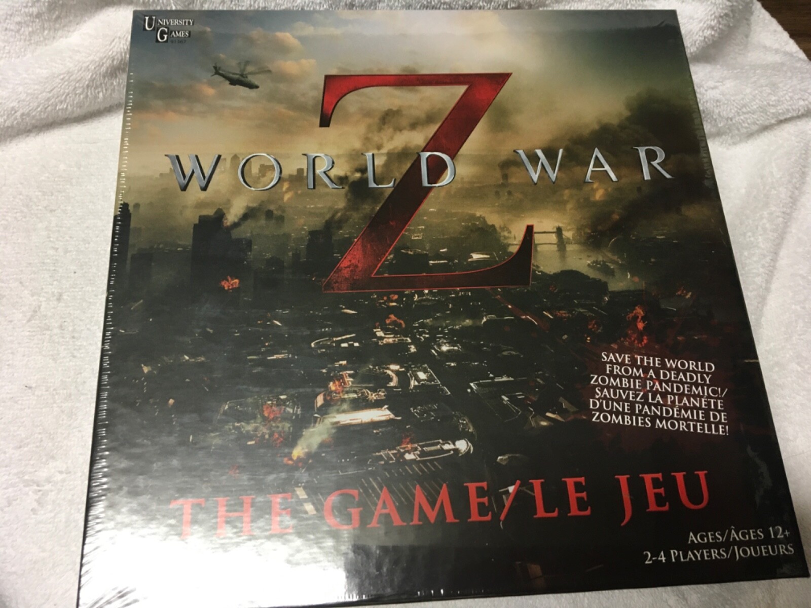 World War Z: The Game (English and French Edition) Board Game Brand New Sealed