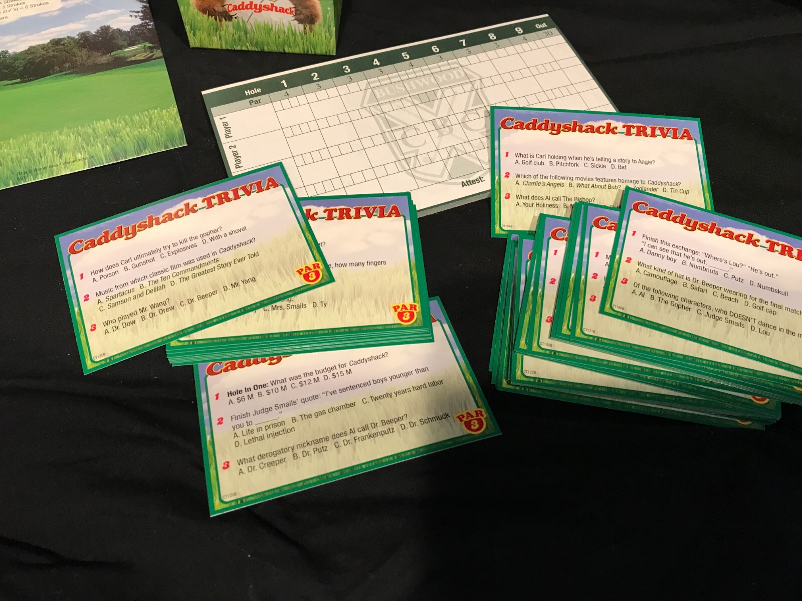 Caddyshack Trivia Game – Made in the USA