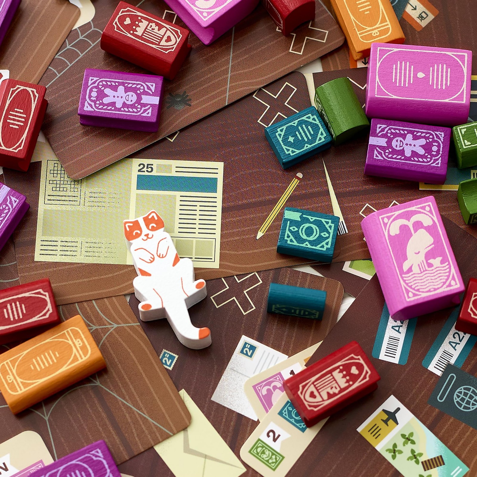 Bookshelf by | Ages 8+ | 2-4 Players | Cooperative Stacking Game | Skill & Ba