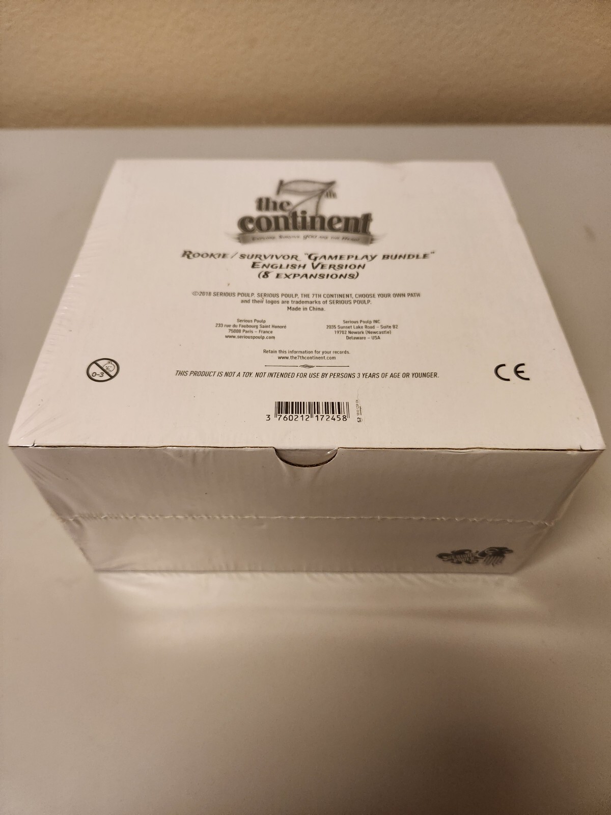 7th Continent Rookie survivor Gameplay Bundle english version 8 expansions NEW