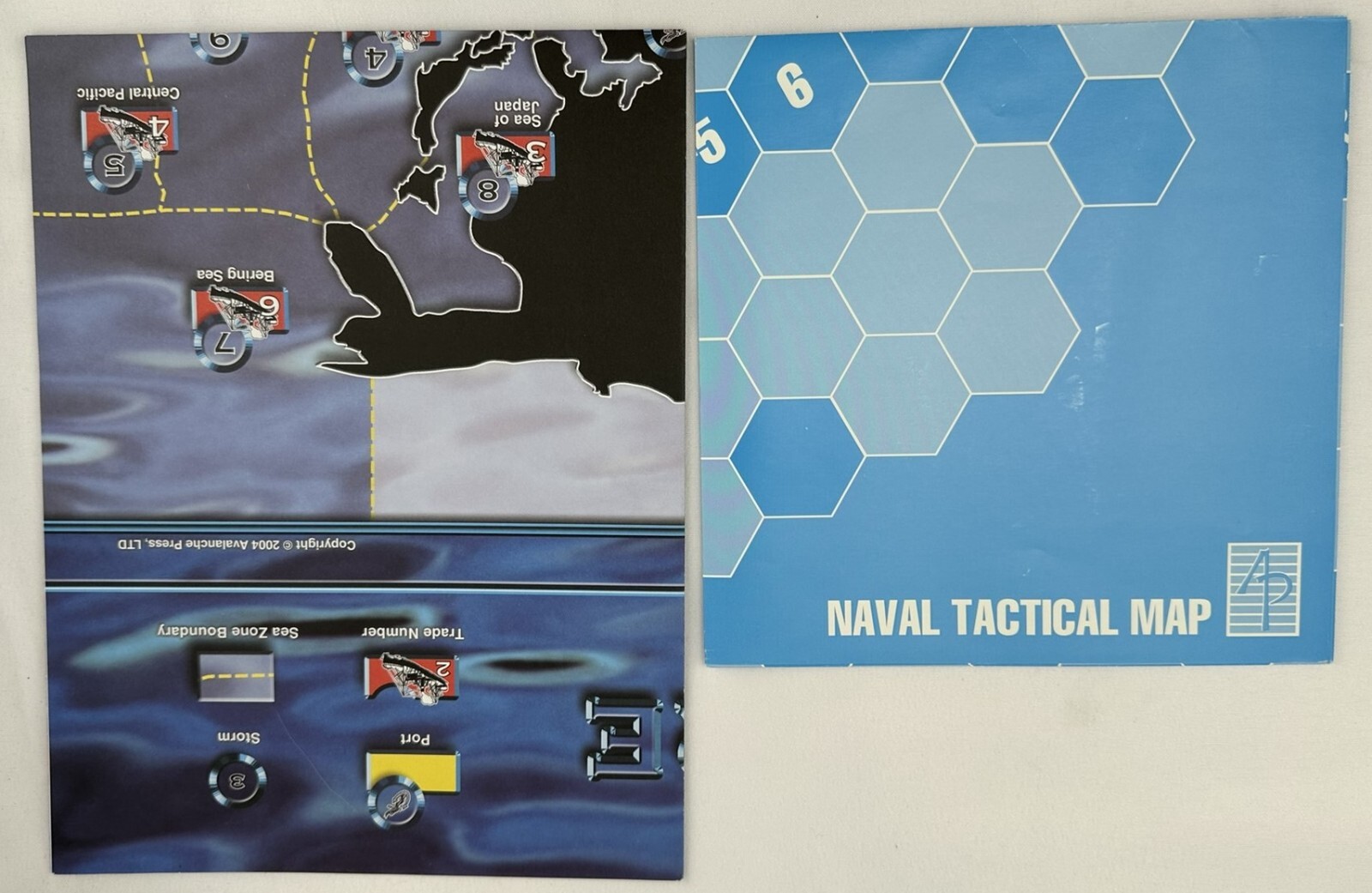 2004 Great War at Sea: Cruiser Warfare Game Avalanche Press Ltd. Unpunched NOS