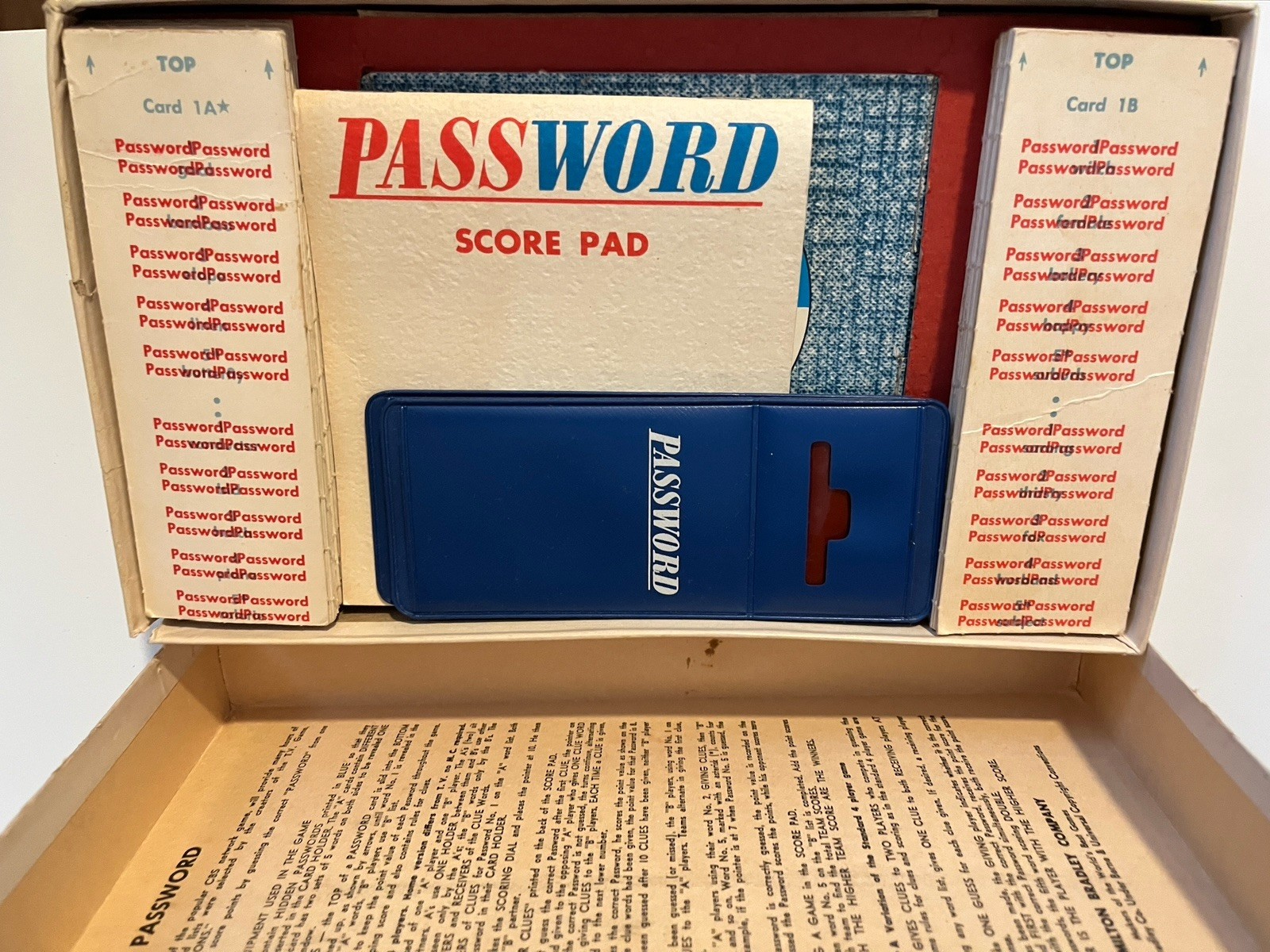 1962 Milton Bradley Password Game #4260 Volume 2 Complete Made In USA Vintage