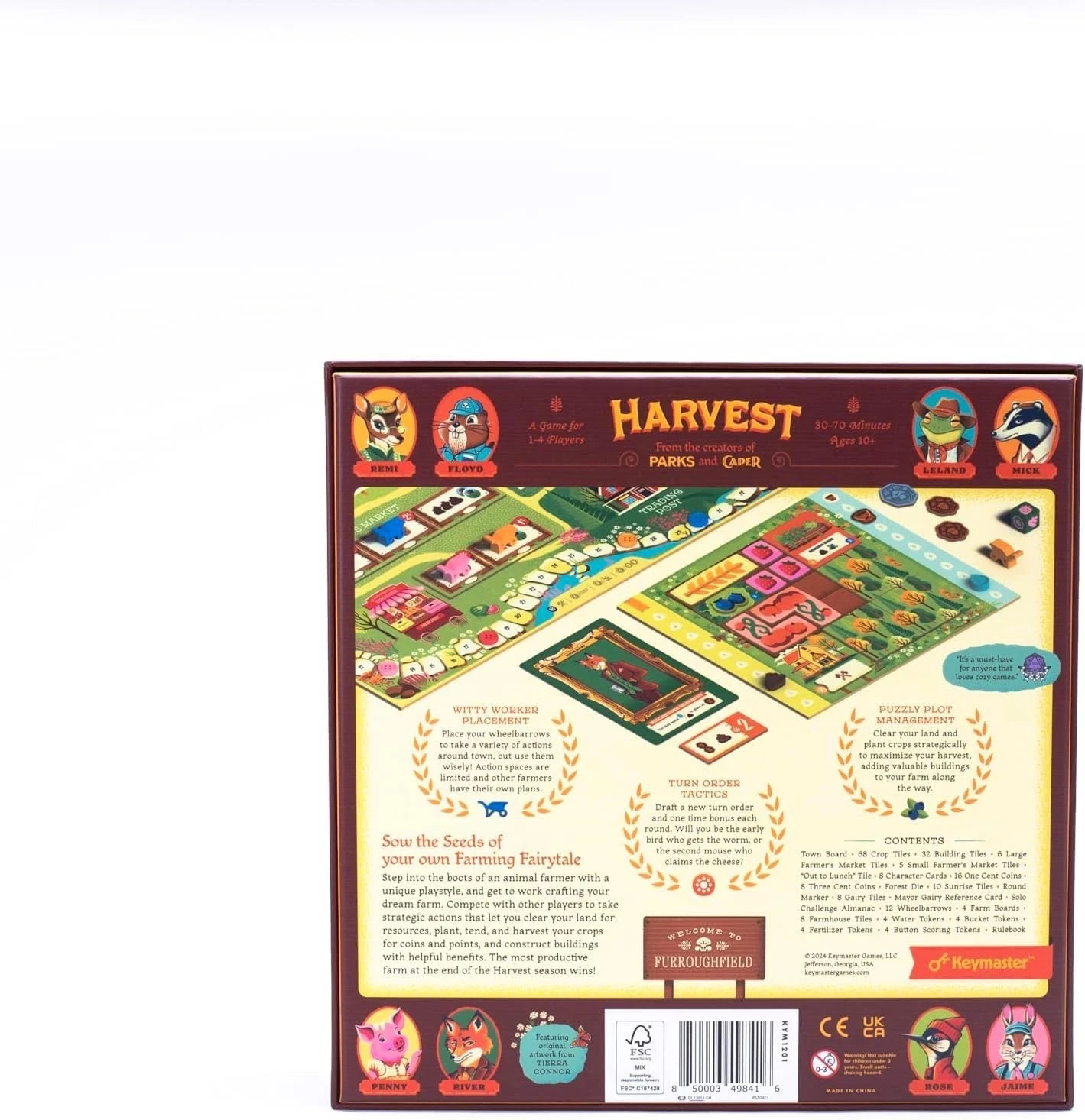 Keymaster Games Harvest | Strategy Board Game, New, Sealed