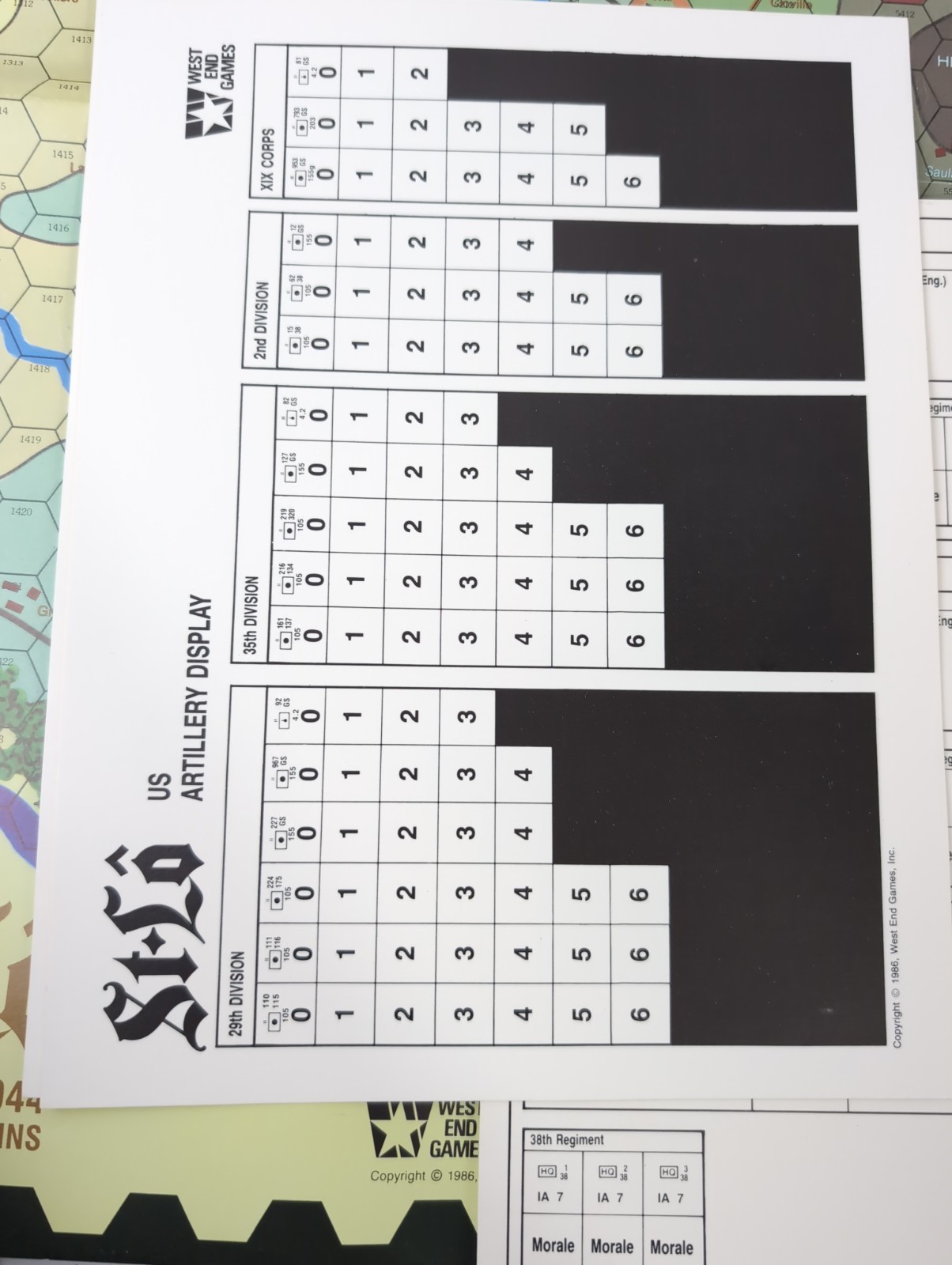 ST LO Normandy 1944 The Breakout Begins #10080 – 1986 West End Games