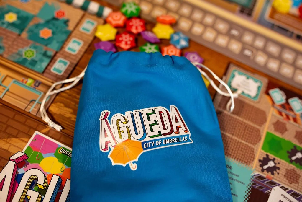 Águeda City of Umbrellas Board Game 1 to 5 Players Mensa Select Winner