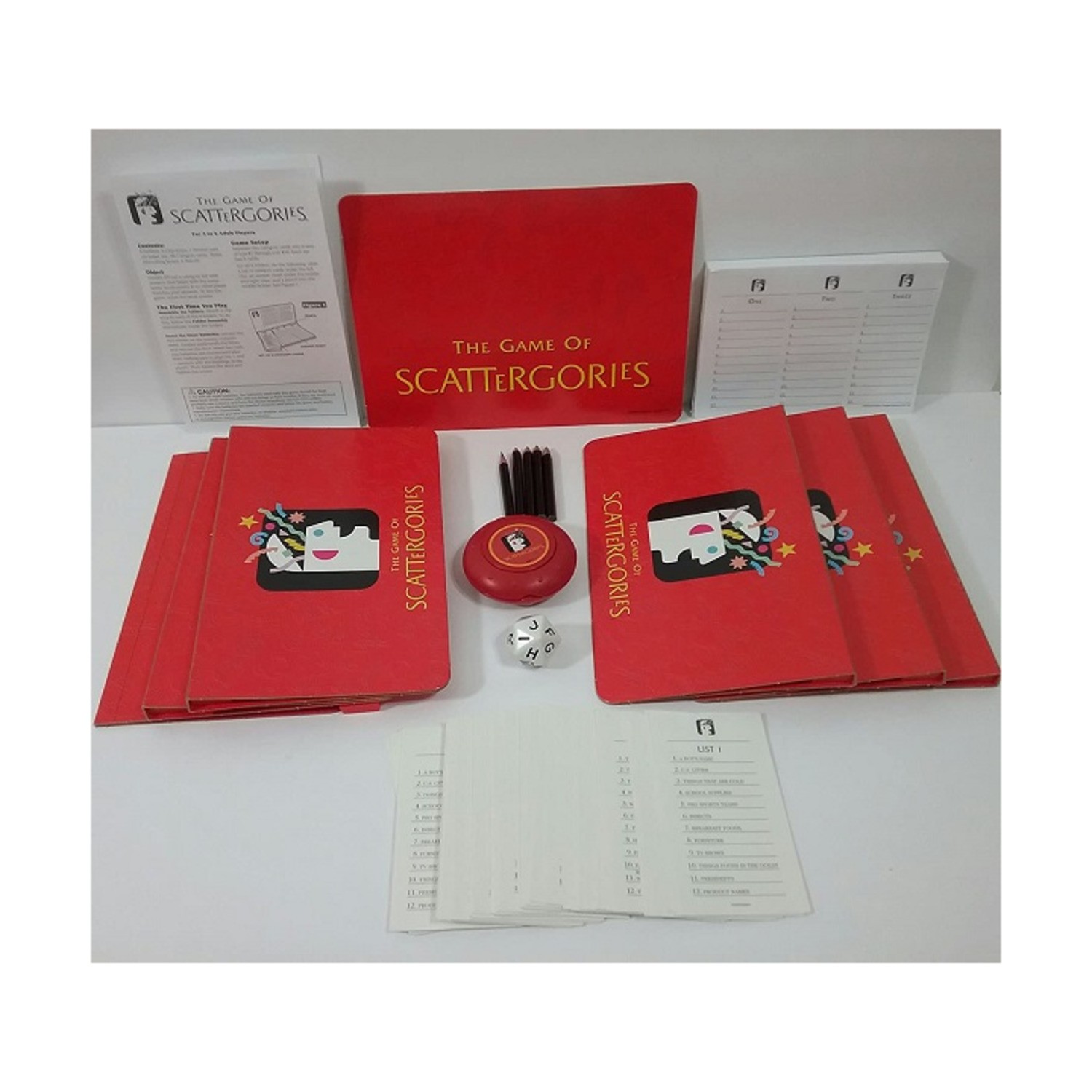 Parker Bros Boardgame Scattergories (2003 Ed) Box VG/NM