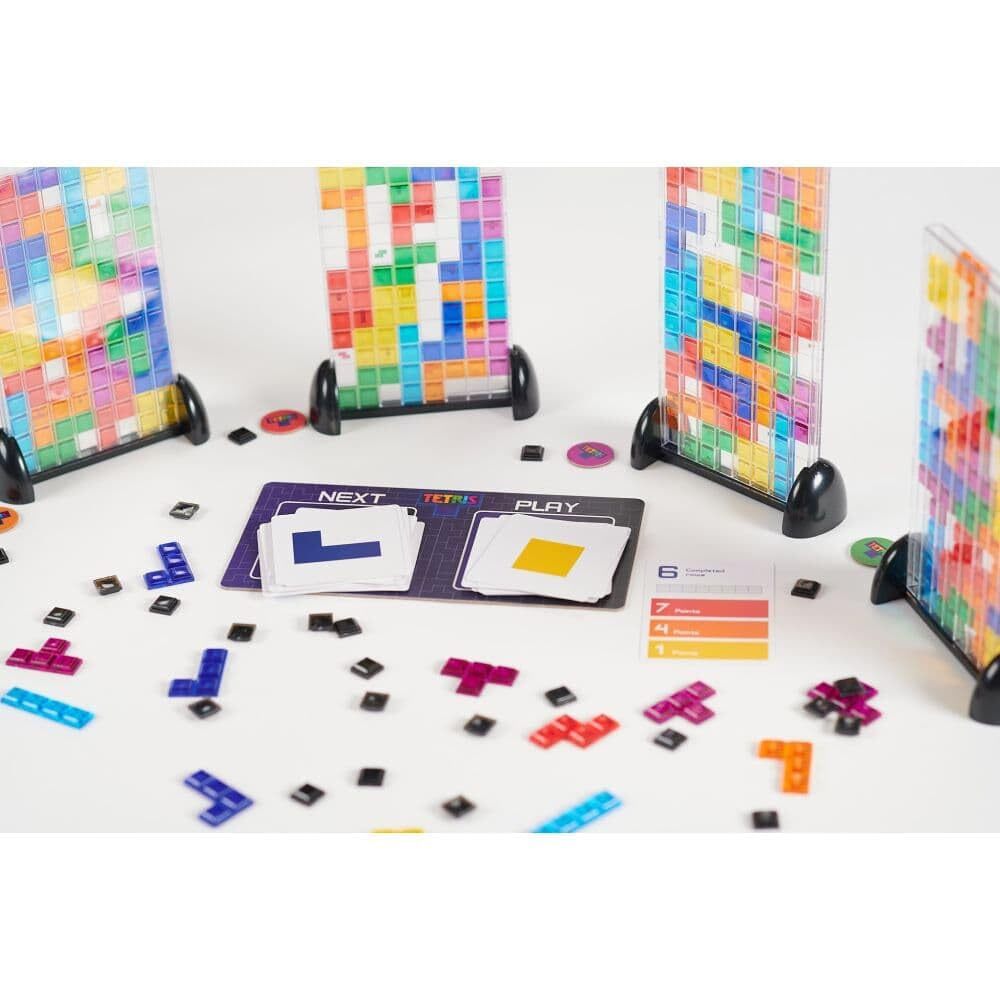 Tetris Head to Head Strategy Tabletop Game for 2 to 4 Players Ages 8+