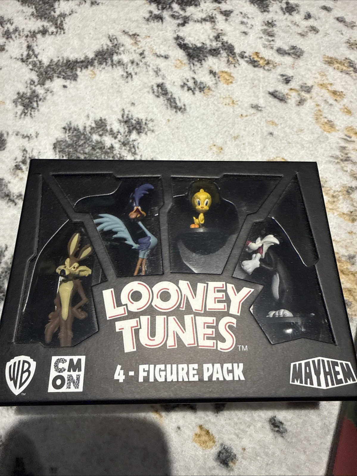 CMON – Looney Tunes: Mayhem (2023) + Mayhem Extras + 4-Figure Pack – COMPLETE!