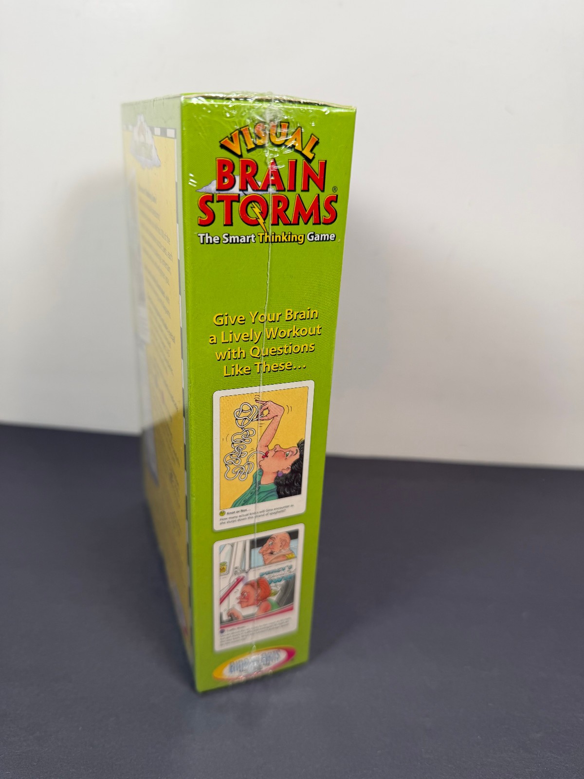 Binary Arts Visual Brain Storms Smart The Thinking Game Brain Teaser 1995