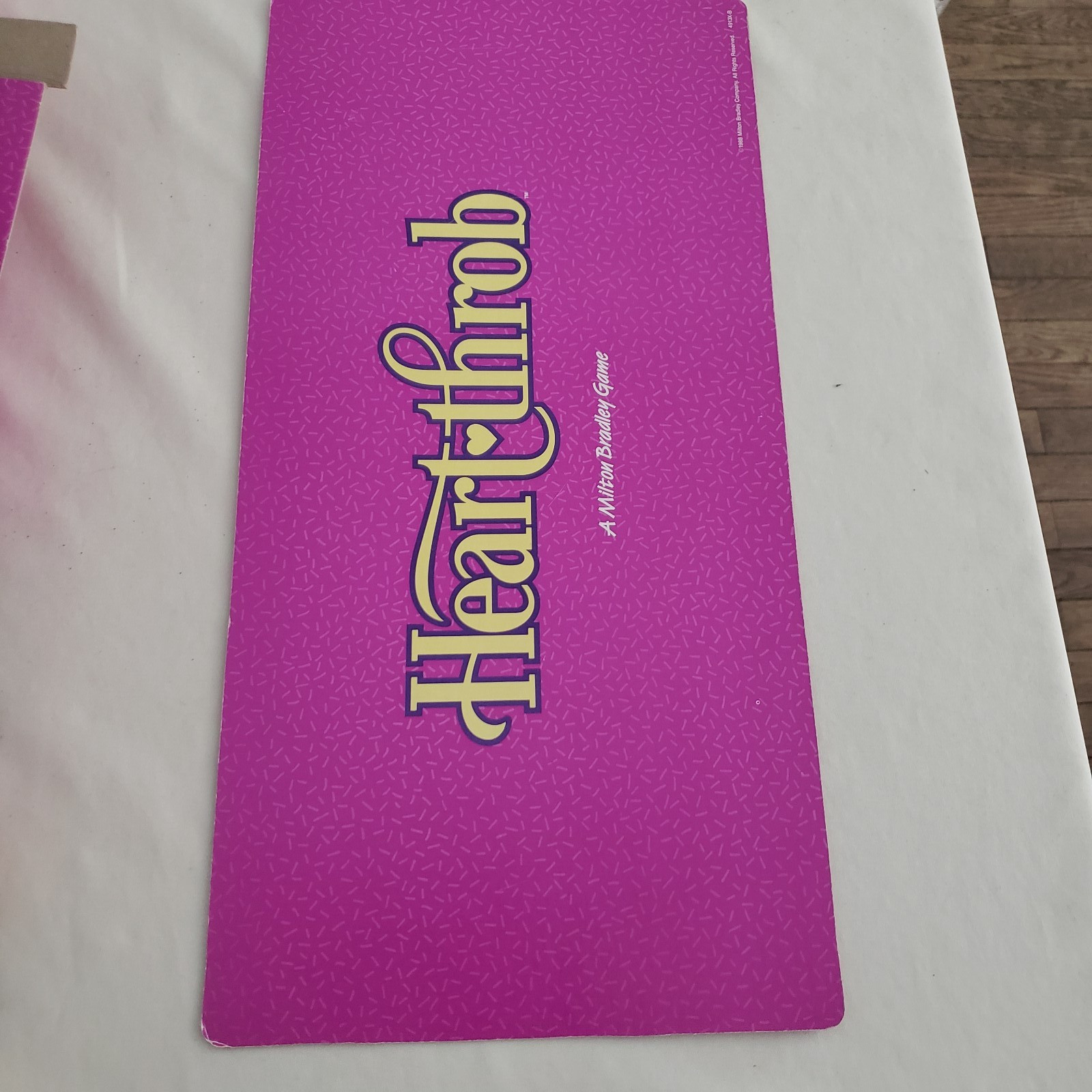 1988 Heart Throb Game Milton Bradley Bachelorette Party Fun VTG