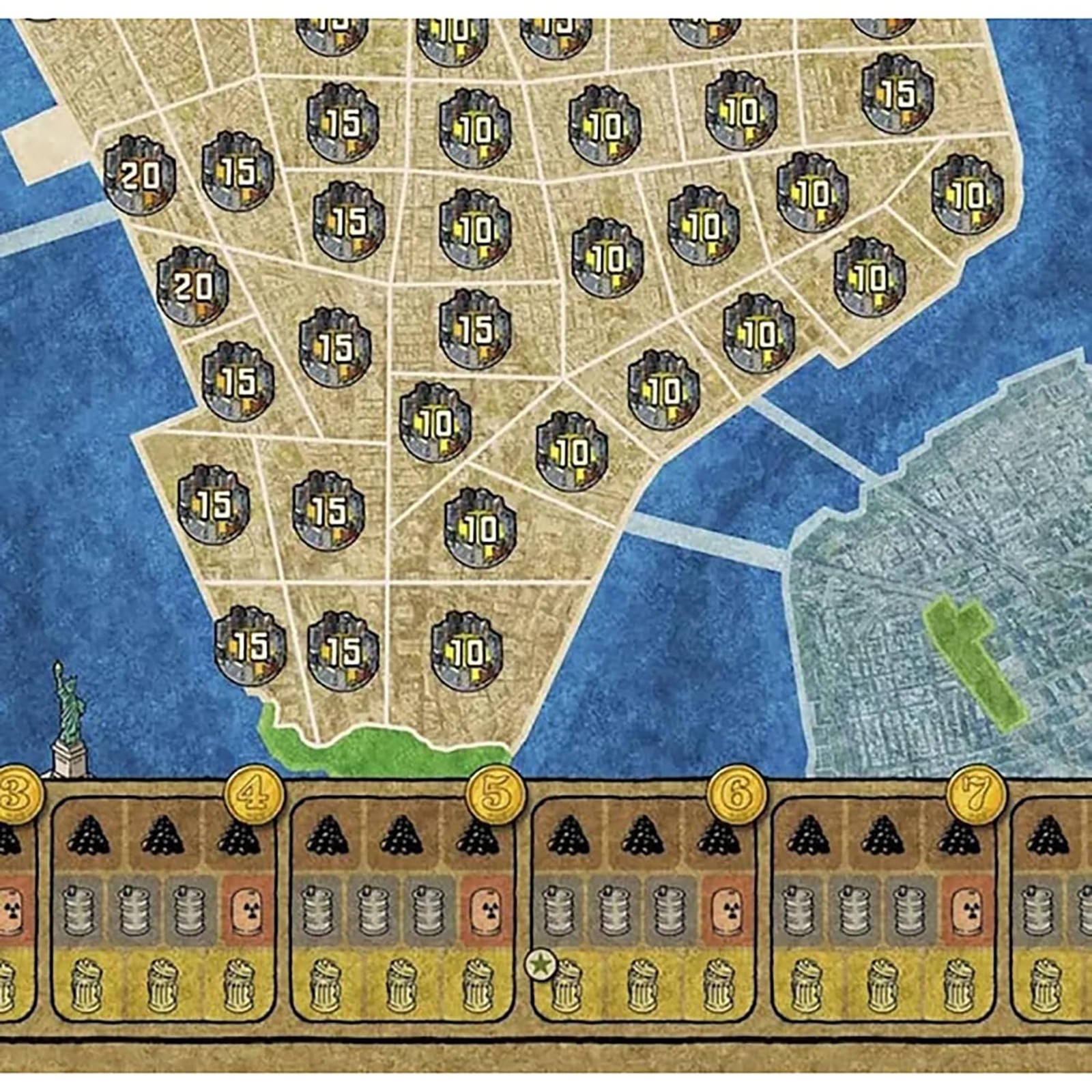 Power Grid Bremen Manhattan Economic Strategy Board Game for 2 to 6 Players