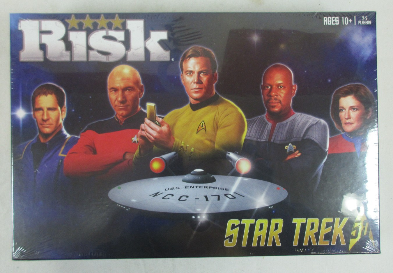 New “Star Trek 50” RISK Hasbro USAopoly Board Game 2016