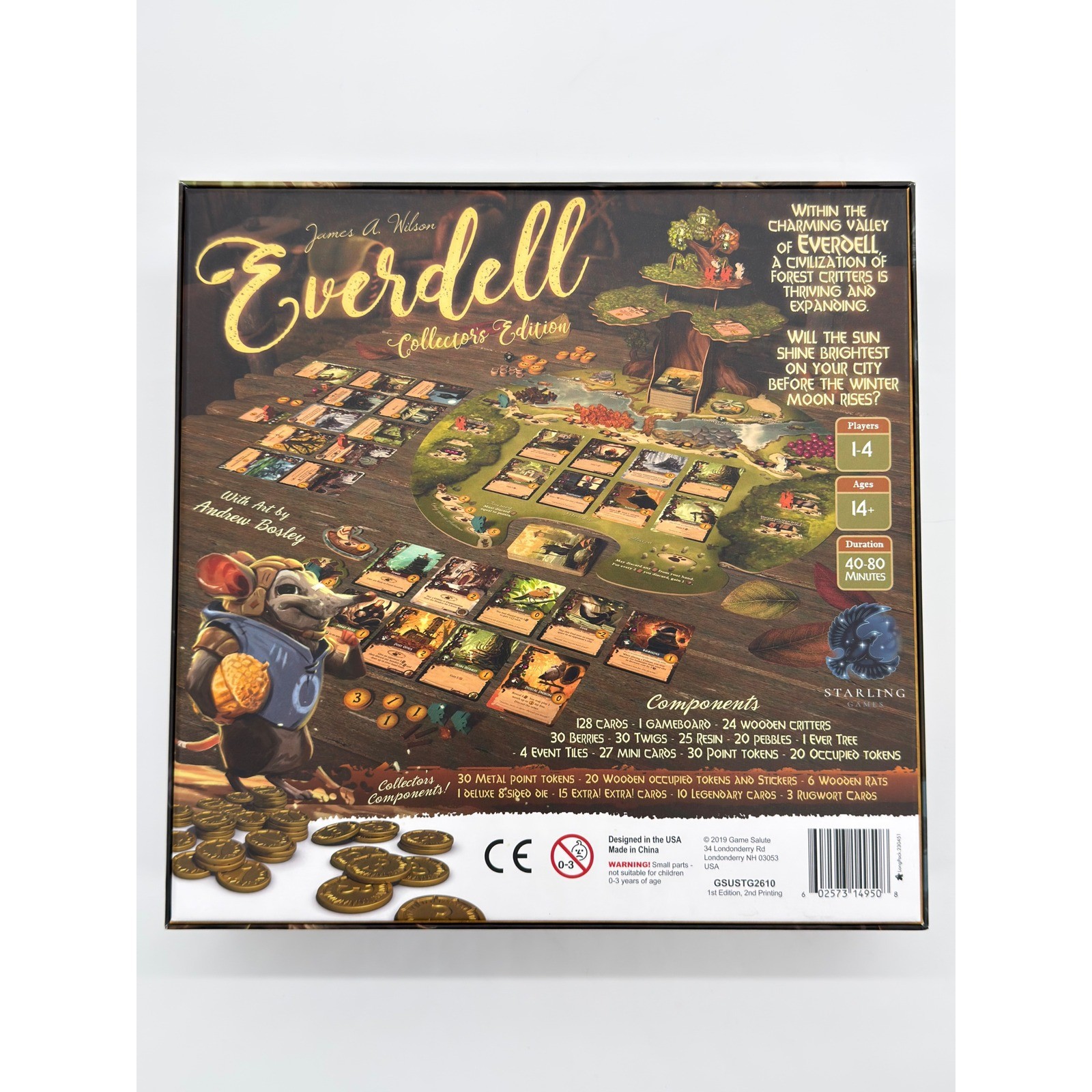 Starling Games Everdell Collector Edition Board Game Pearlbrook Expansion Bundle