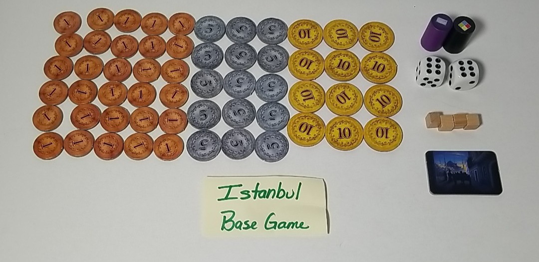 READ – ISTANBUL Base Board Game + Letters & Seals / Mocha & Basheesh Expansions